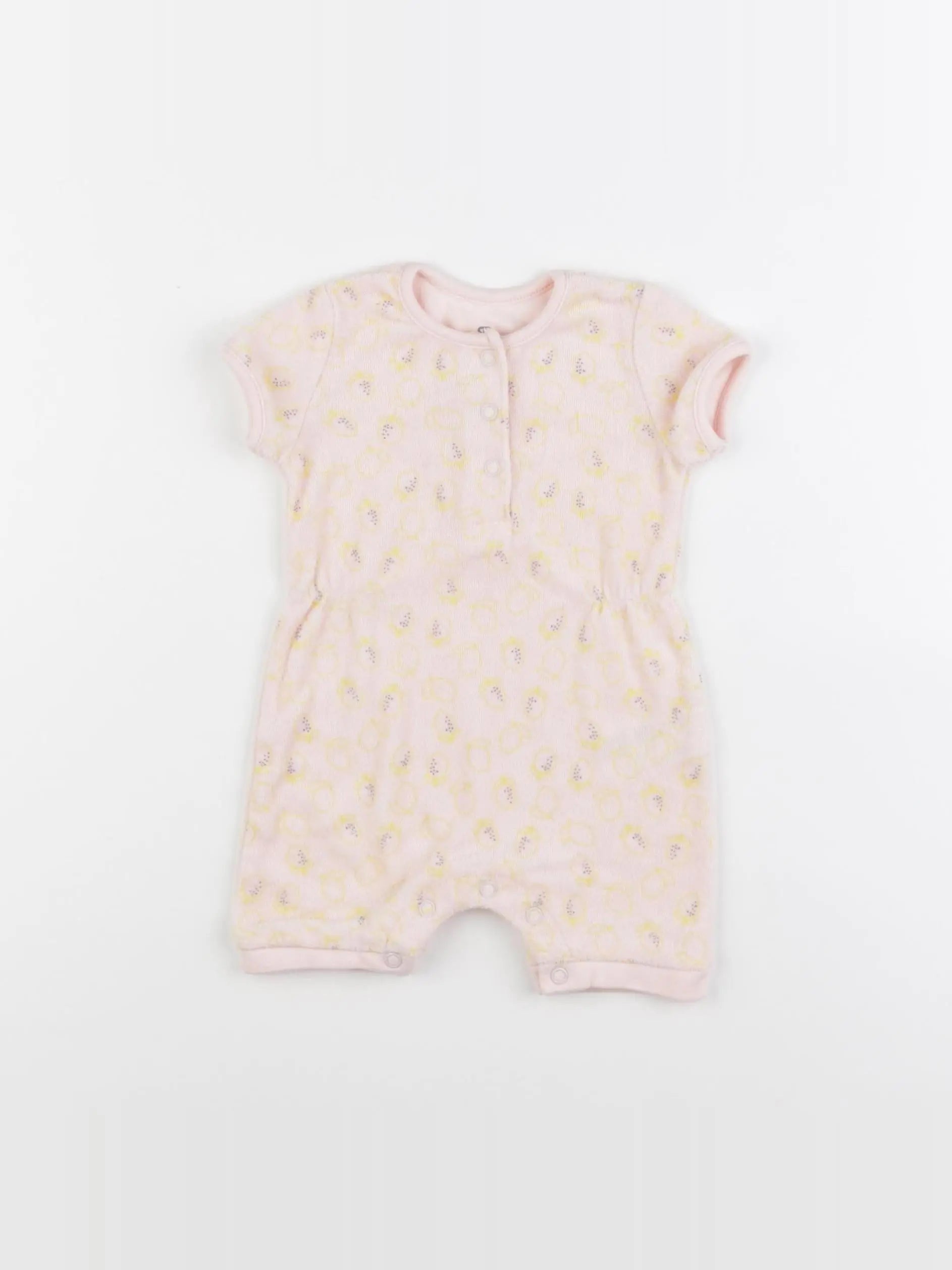 La Redoute - combinaison rose - 3 mois
