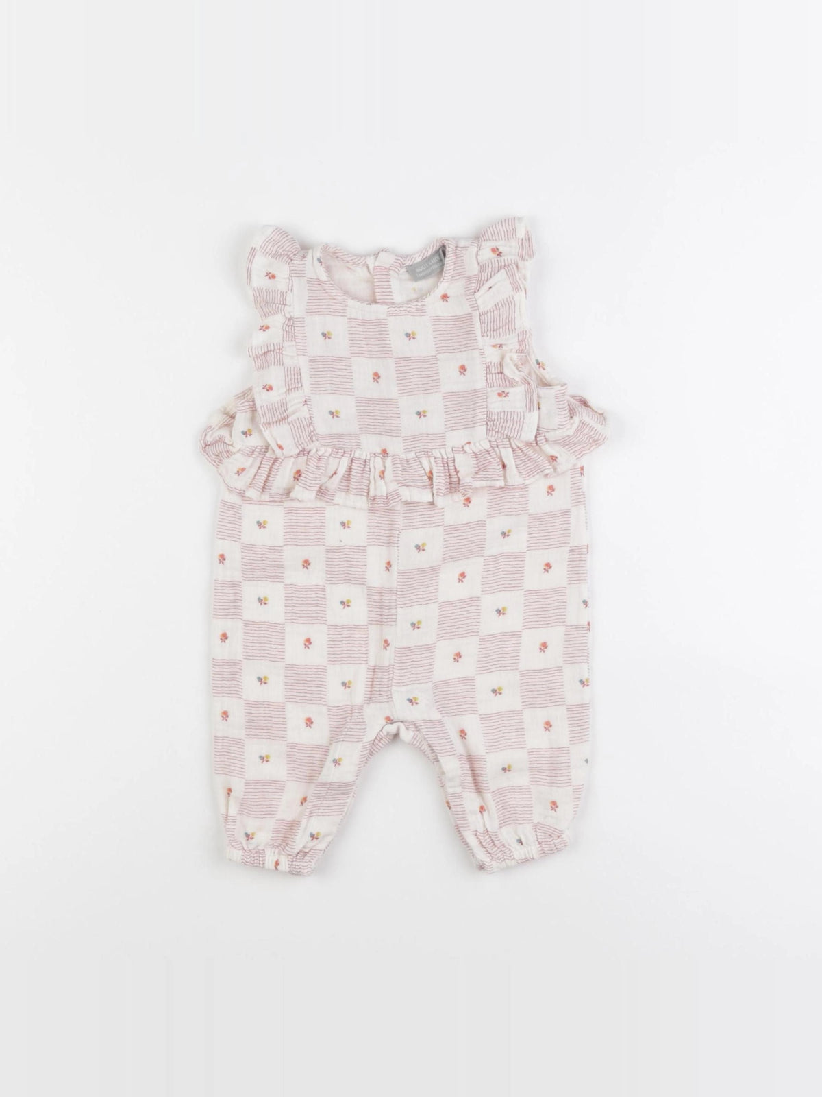 Boutchou - combinaison multicolore - 3 mois