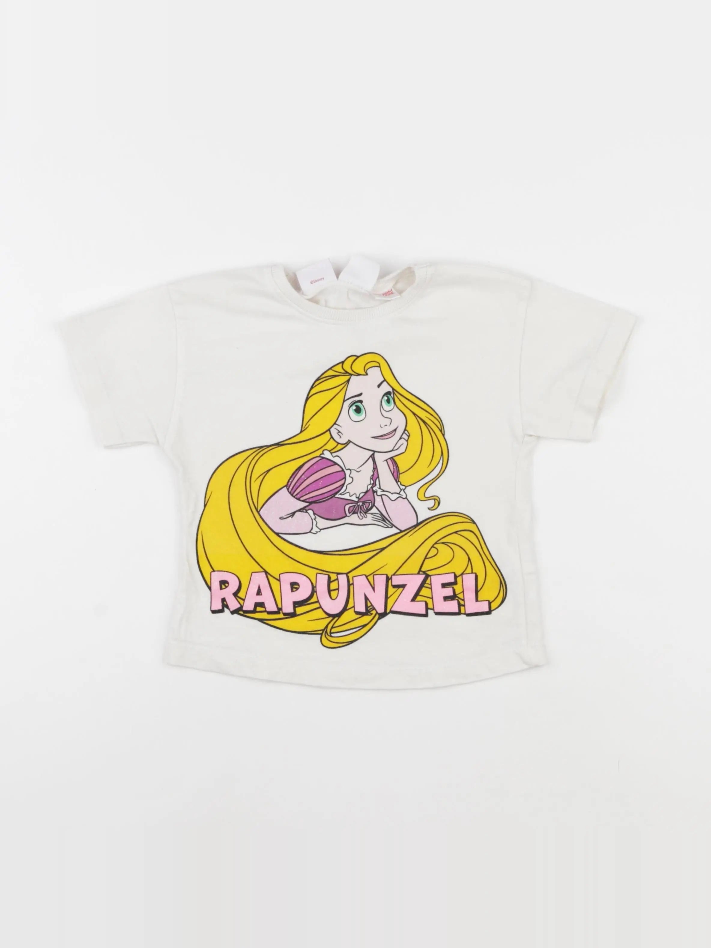Zara - tee-shirt blanc, multicolore - 18/24 mois