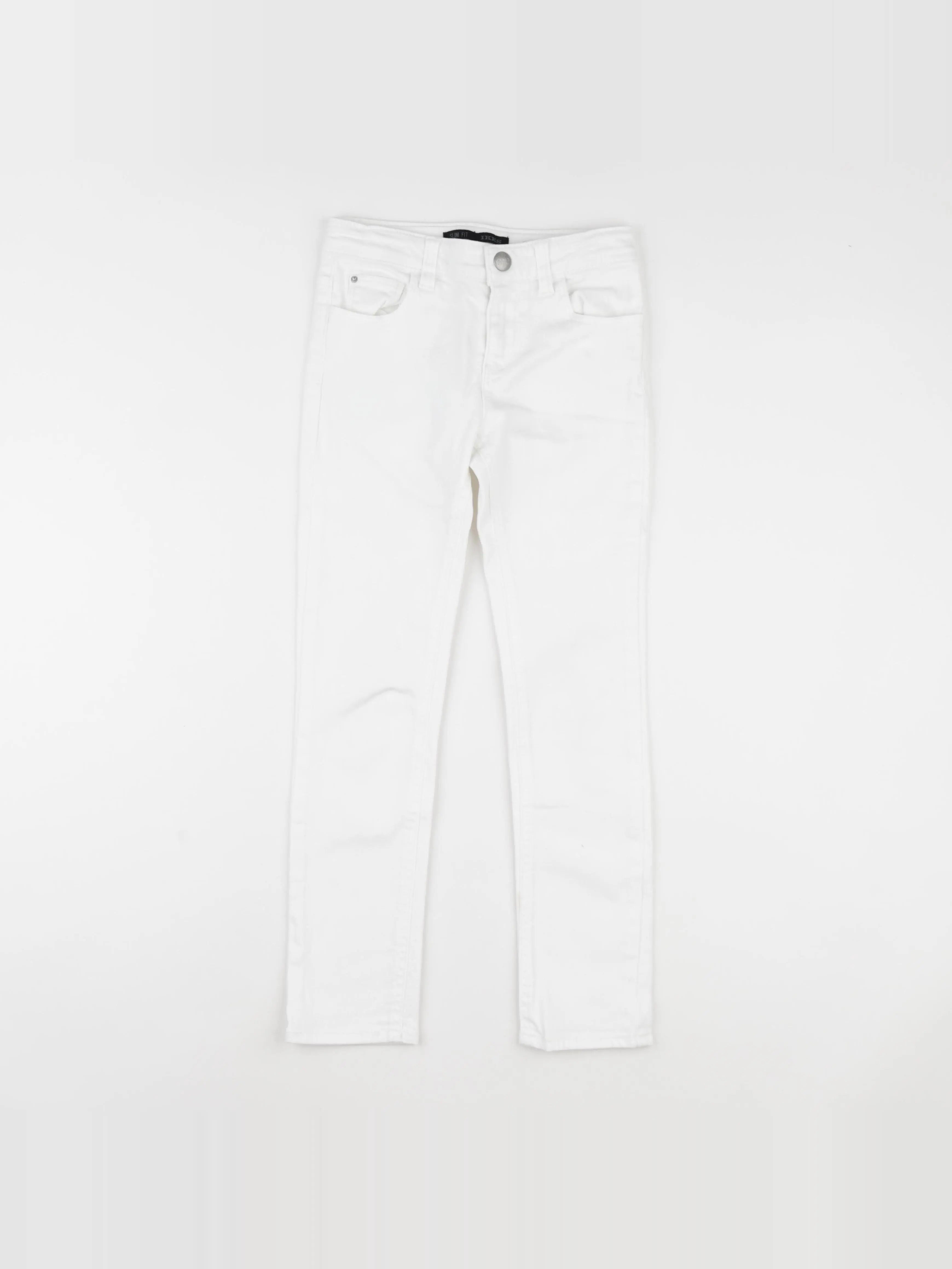 IKKS - jean blanc - 8 ans
