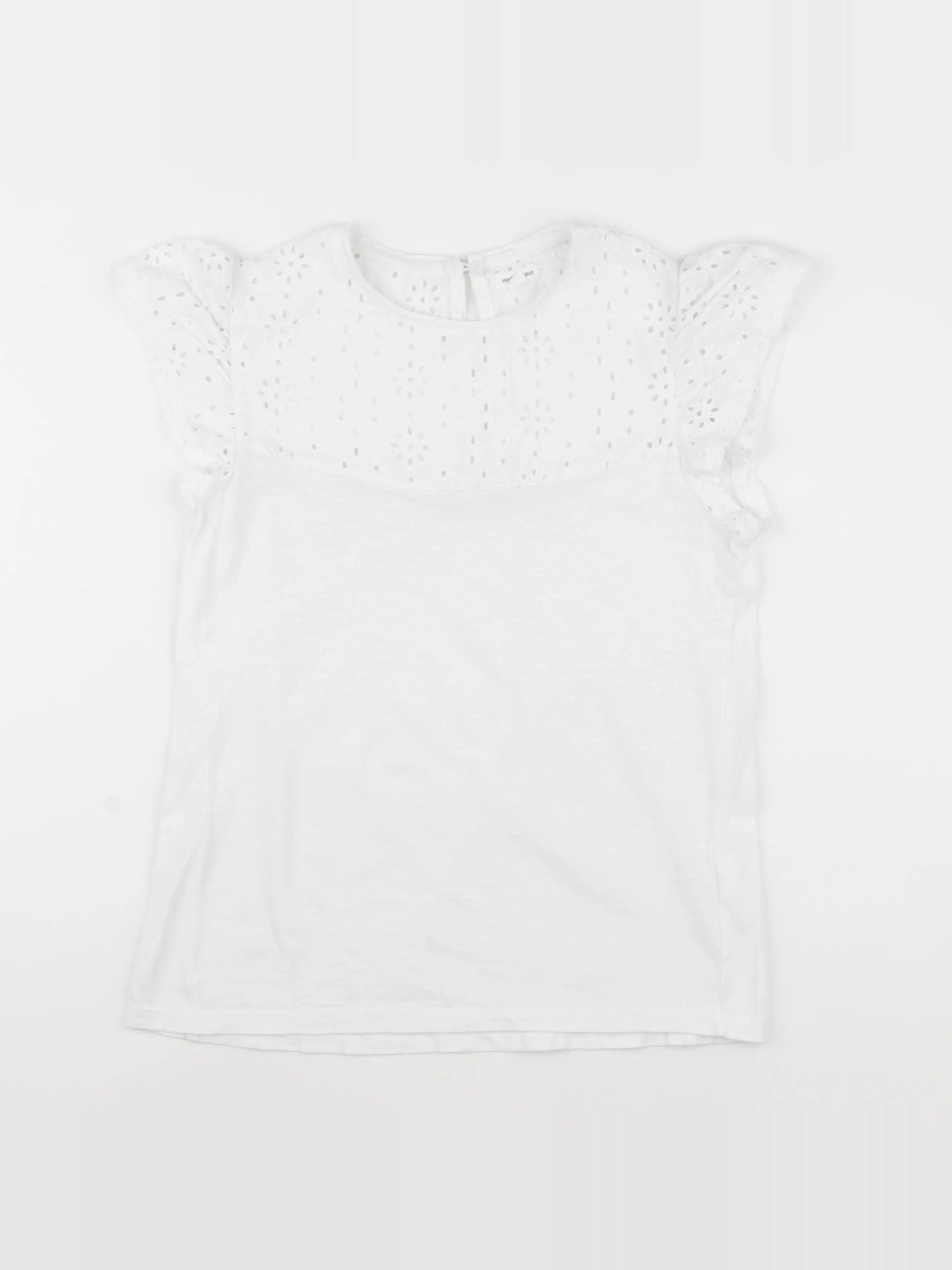 Vertbaudet - tee-shirt blanc - 14 ans