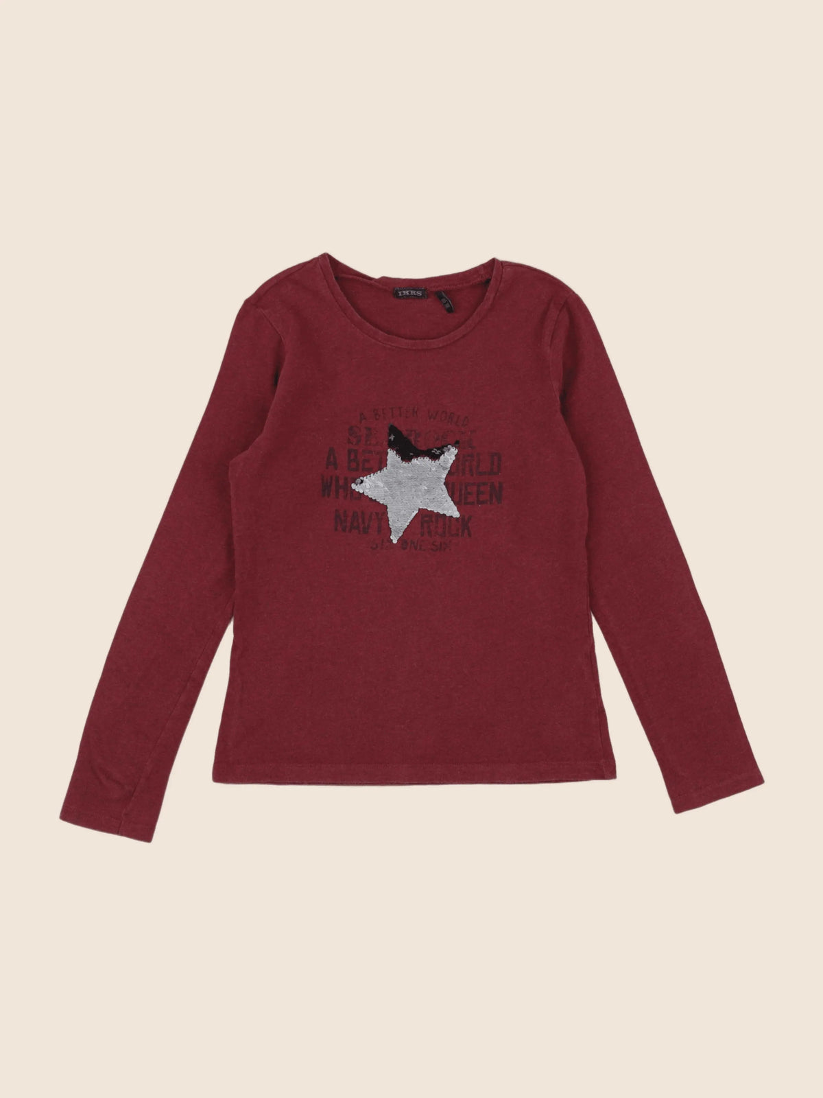 IKKS - tee-shirt rouge - 10 ans