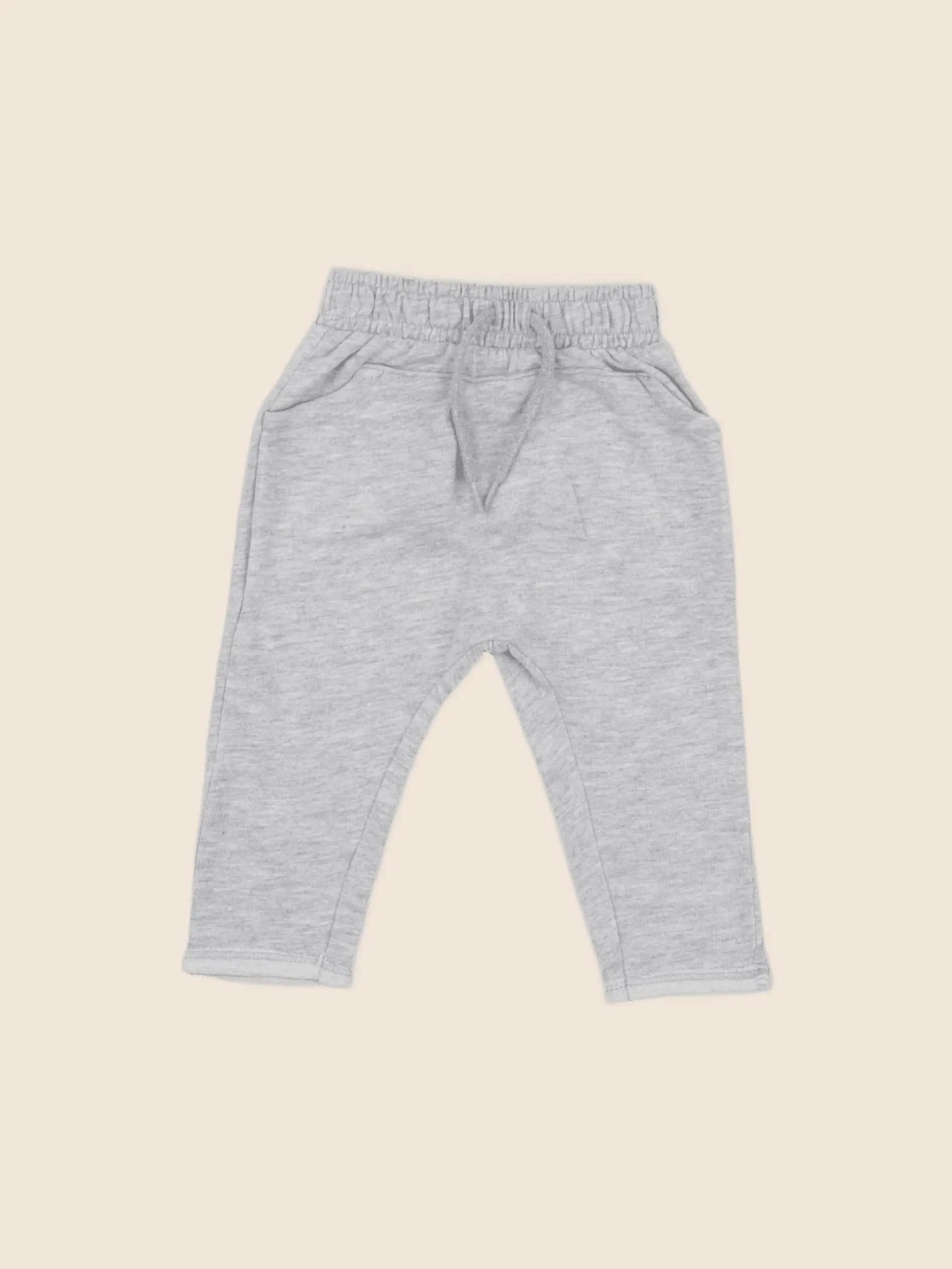 Vertbaudet - sarouel gris - 3 mois