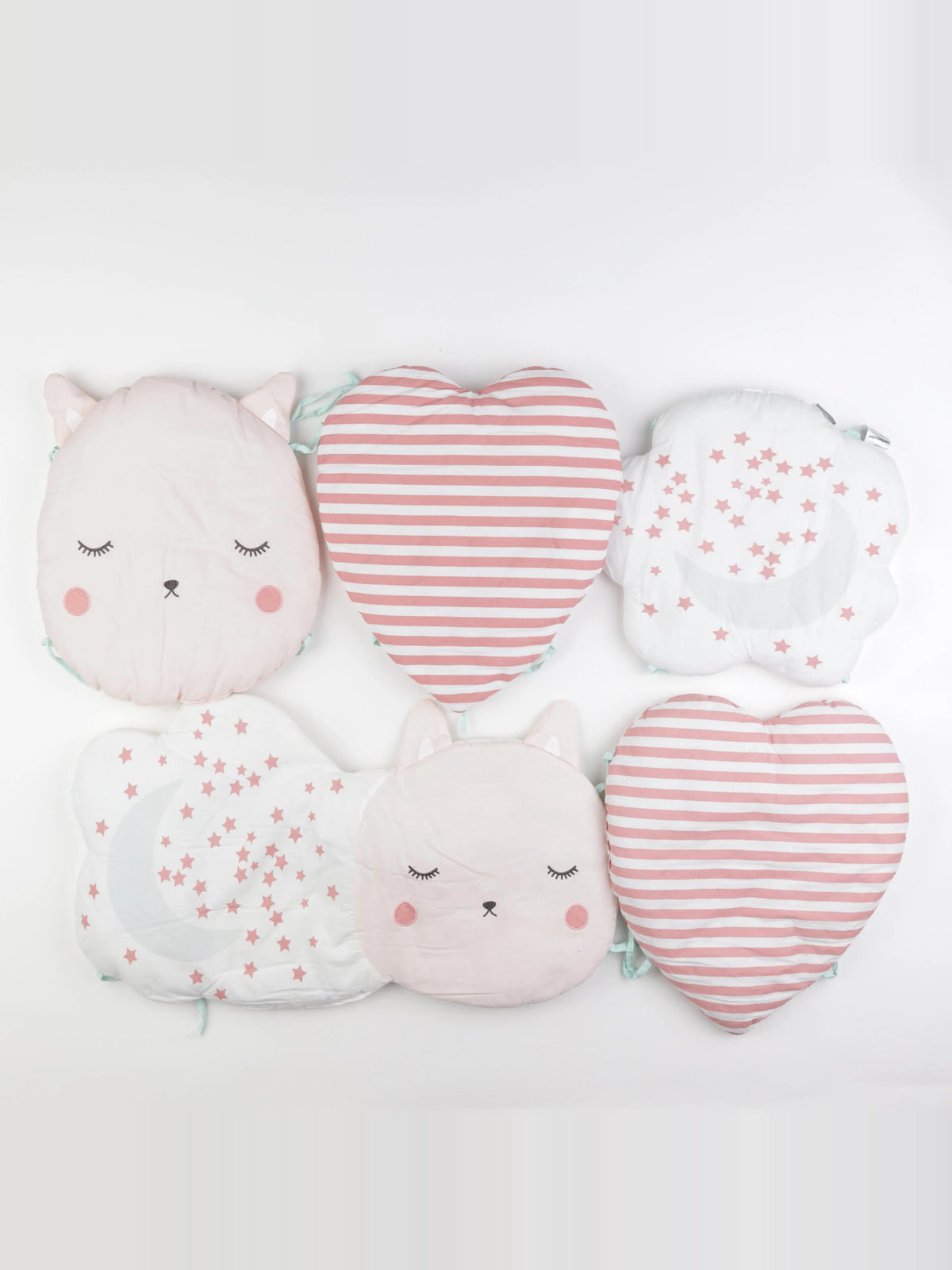 Vertbaudet - tour de lit rose, blanc - 