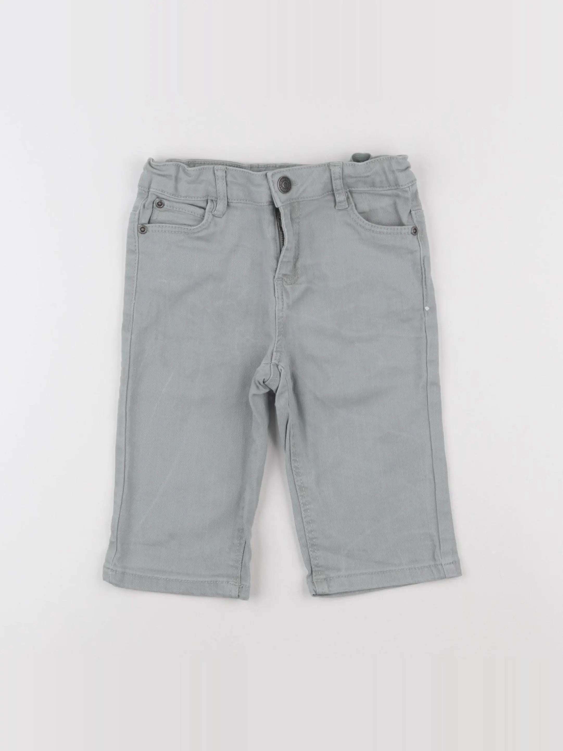 Vertbaudet - pantacourt vert - 7 ans