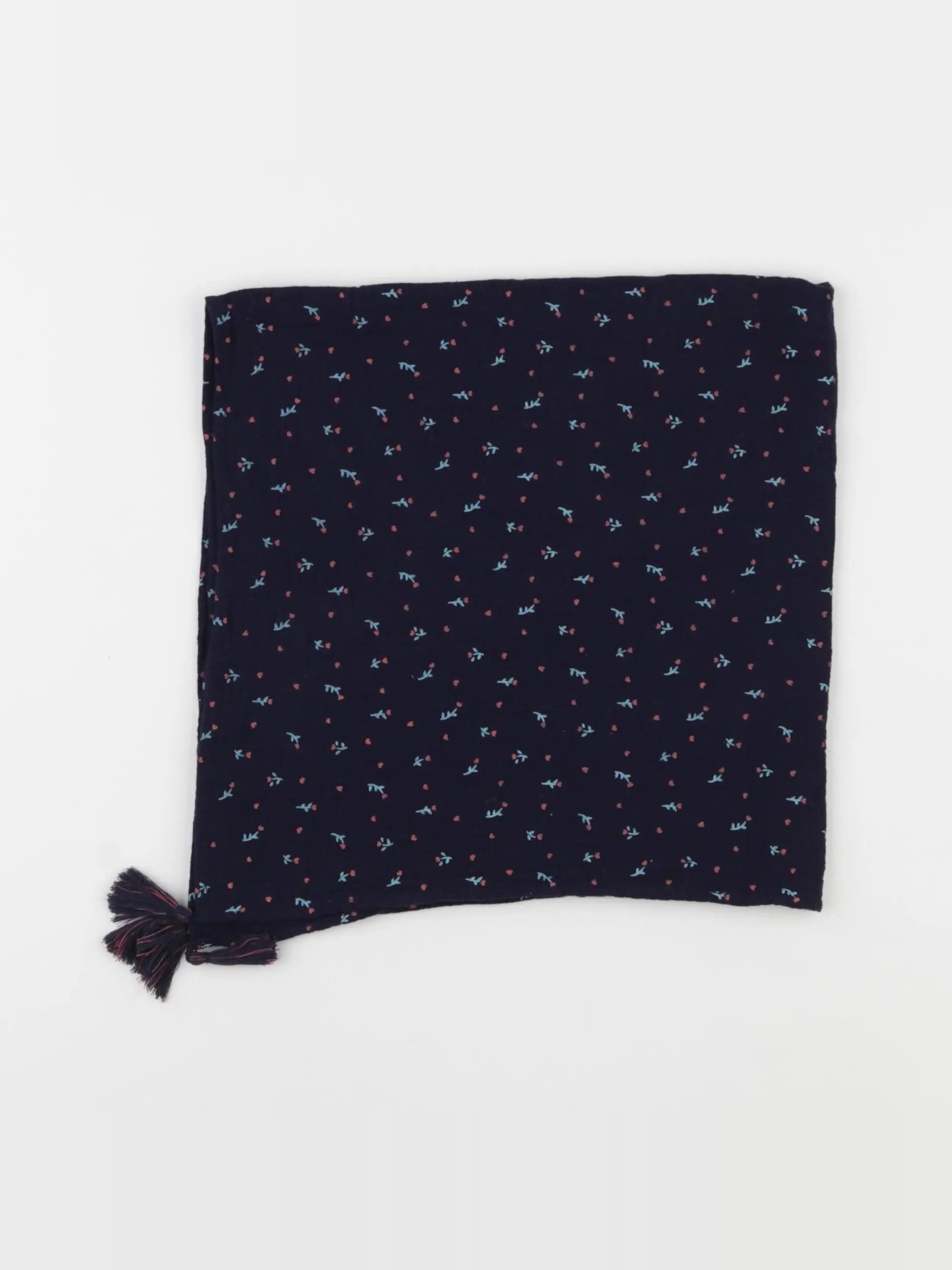 Vertbaudet - foulard bleu - 3 ans