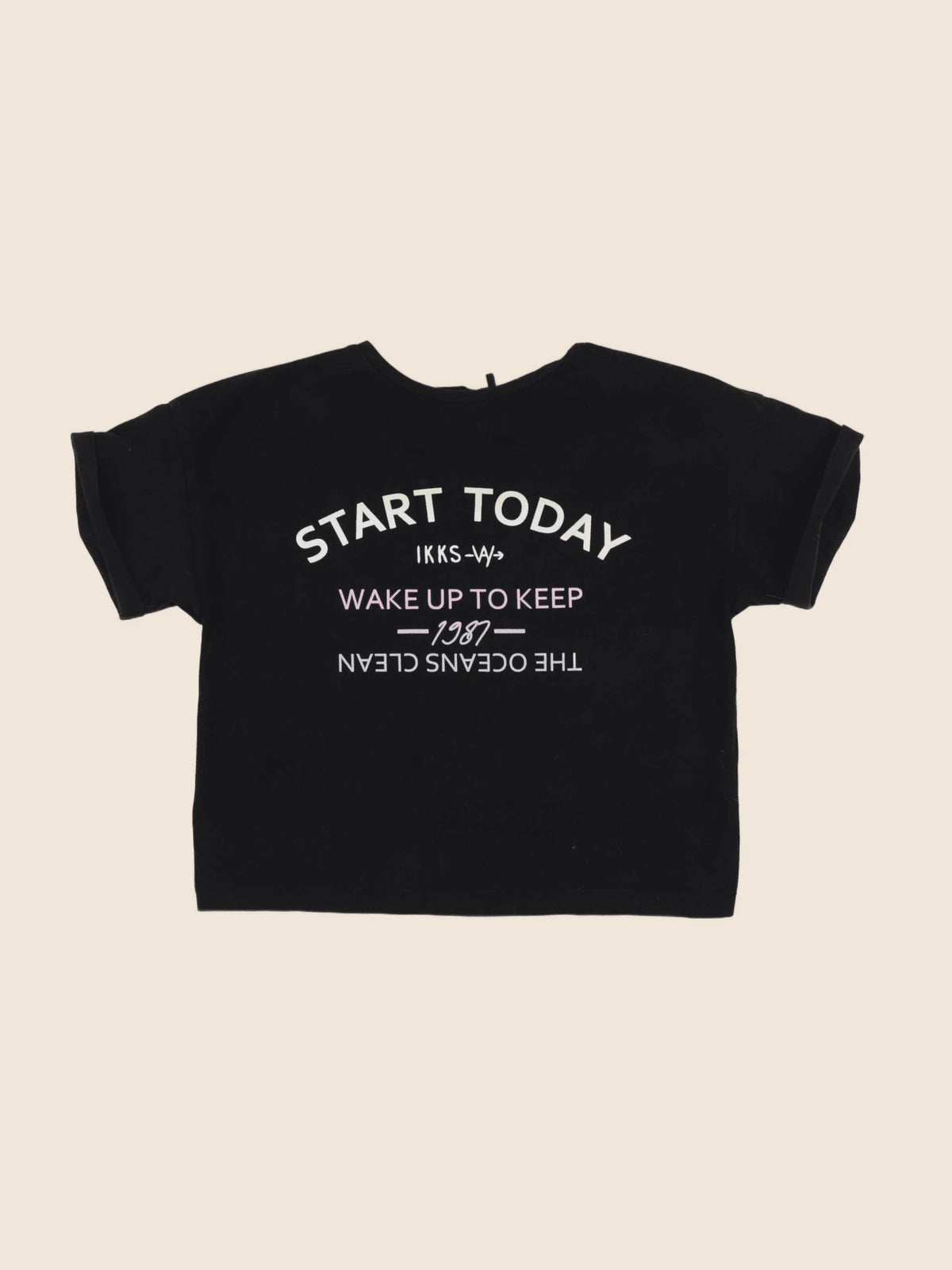 IKKS - tee-shirt noir - 12 ans