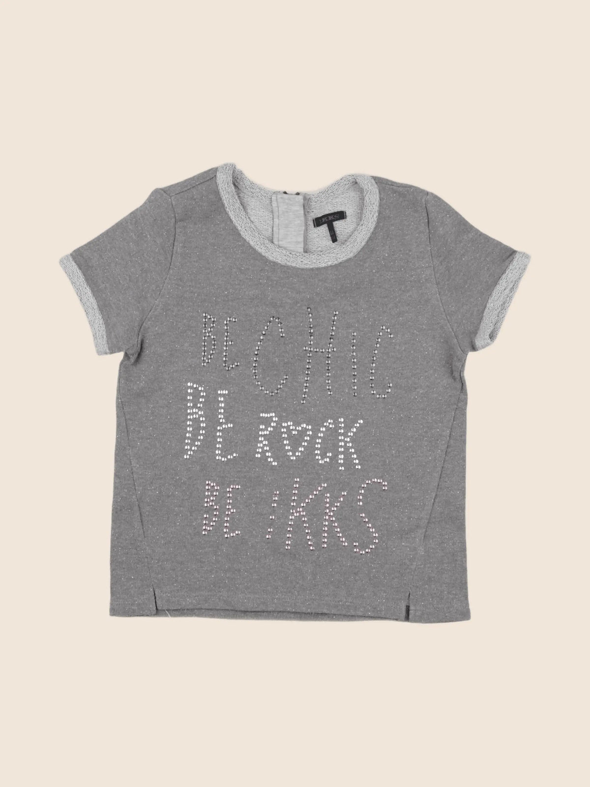 IKKS - tee-shirt gris - 6 ans