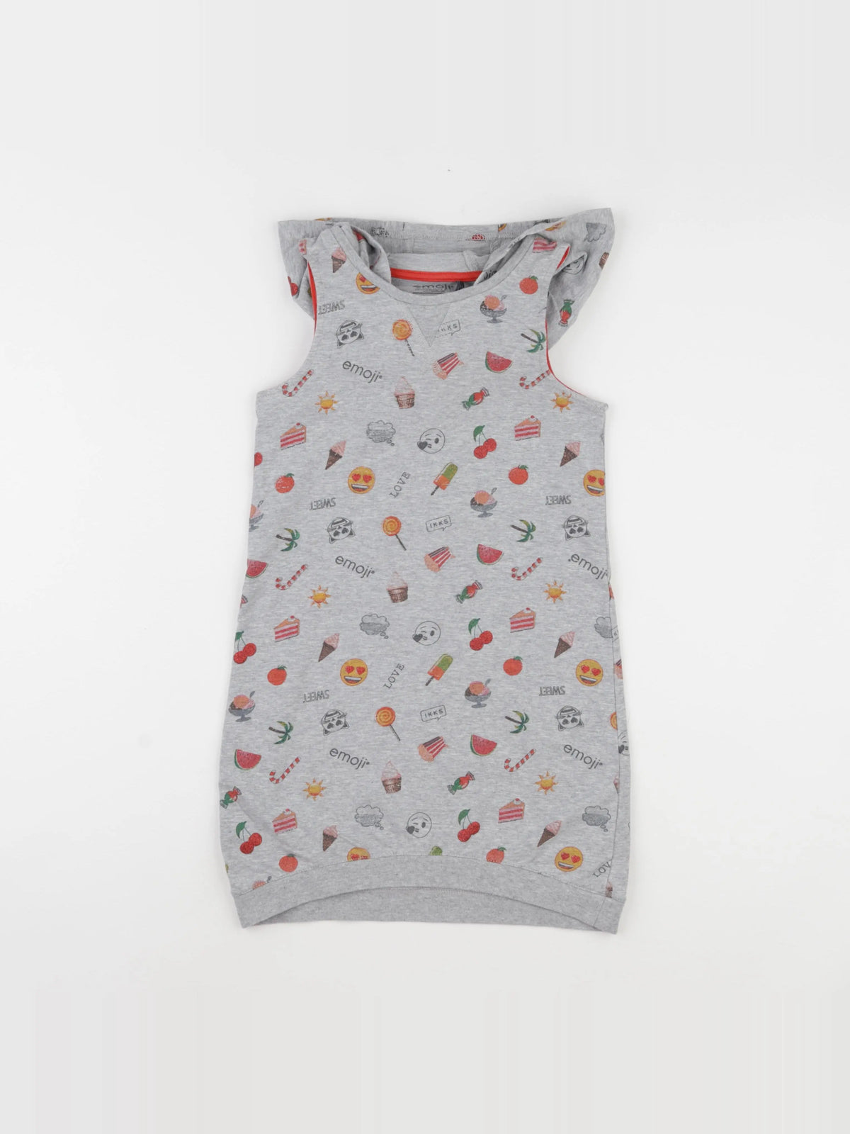IKKS - robe gris - 8 ans