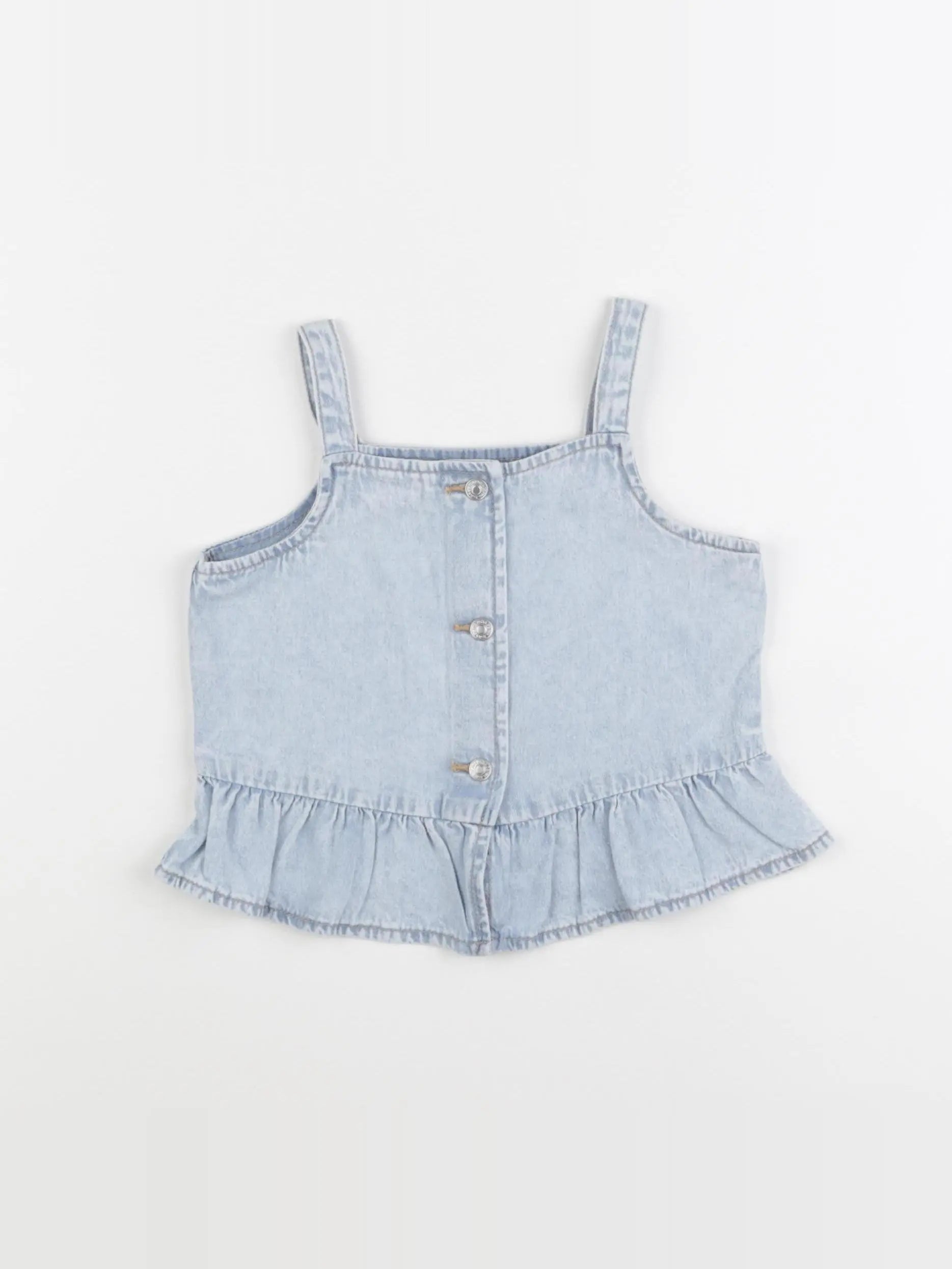 Zara - blouse bleu - 6 ans