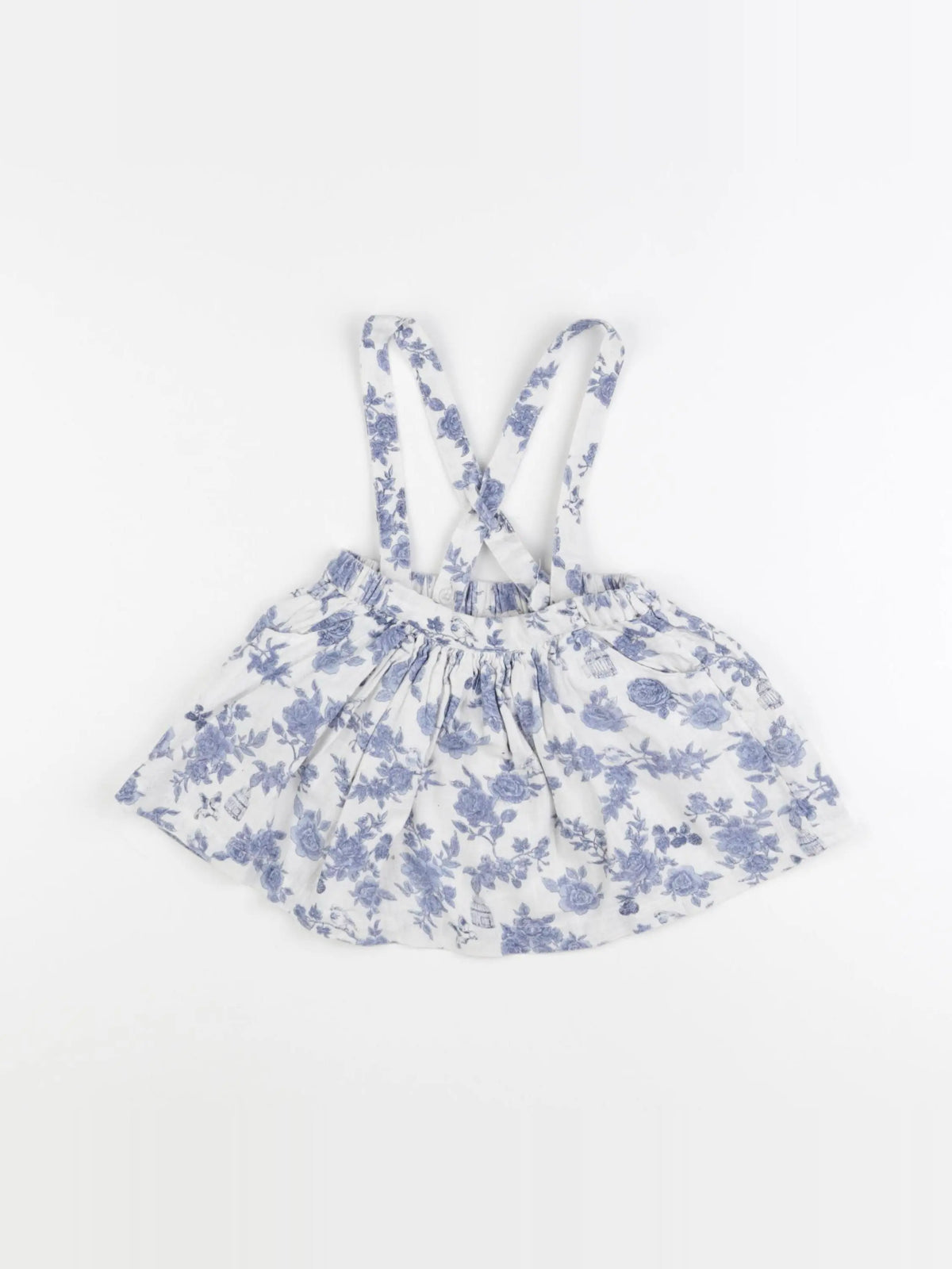 Vertbaudet - jupe blanc - 18 mois