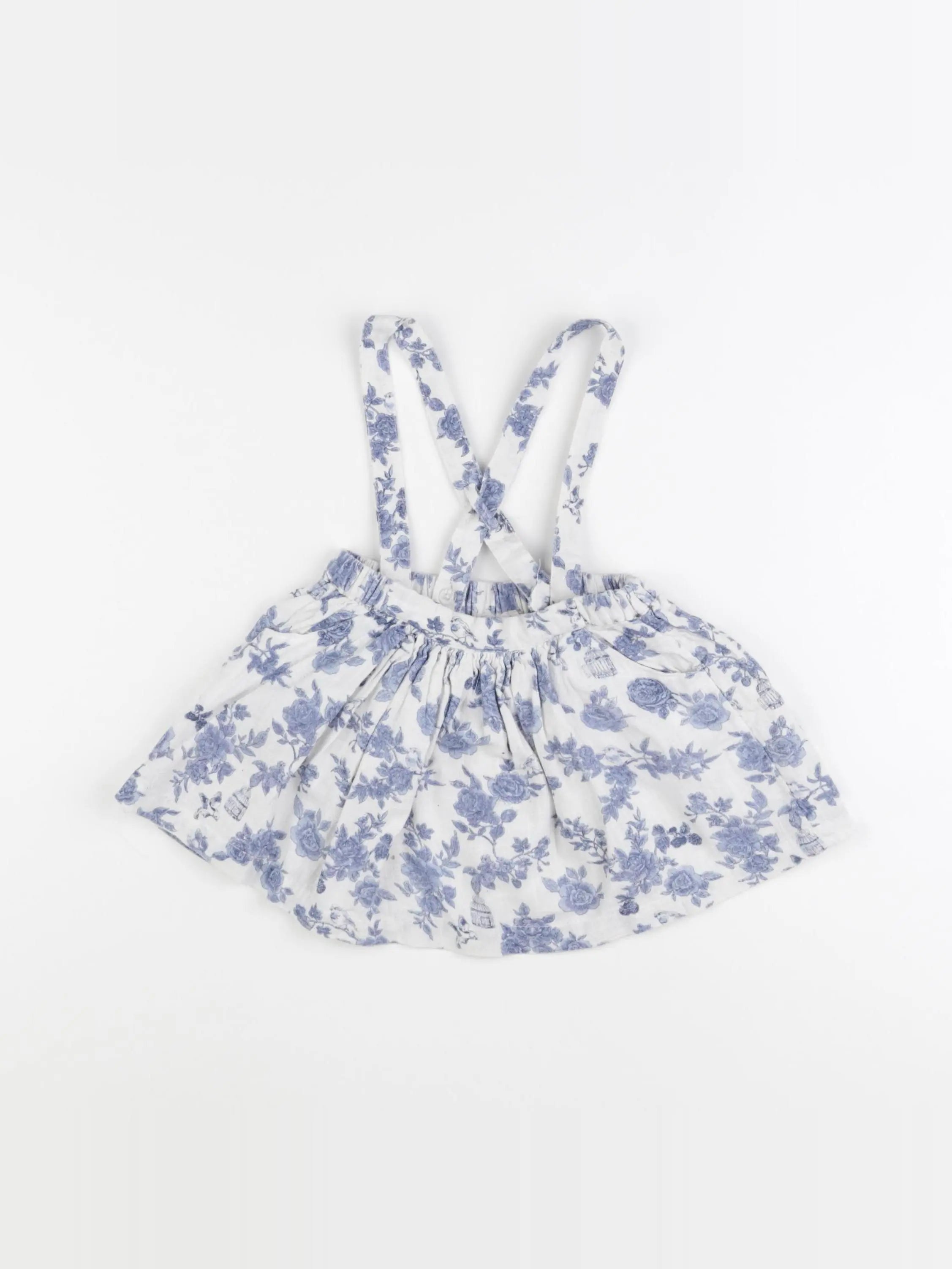 Vertbaudet - jupe blanc - 18 mois