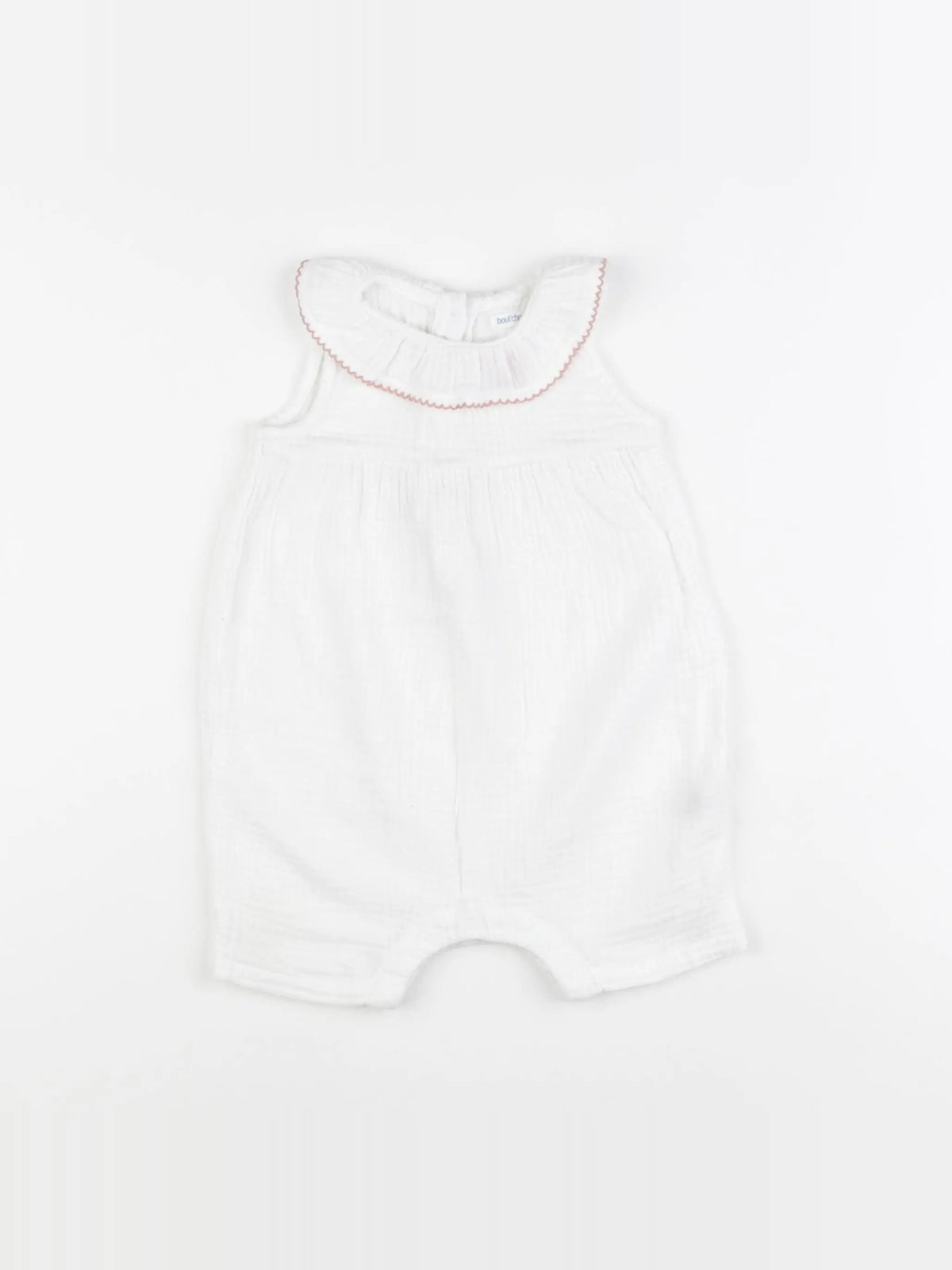 Boutchou - combinaison blanc - 9 mois