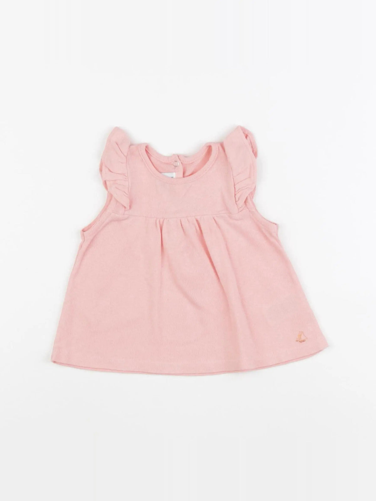 Petit Bateau - débardeur rose - 12 mois