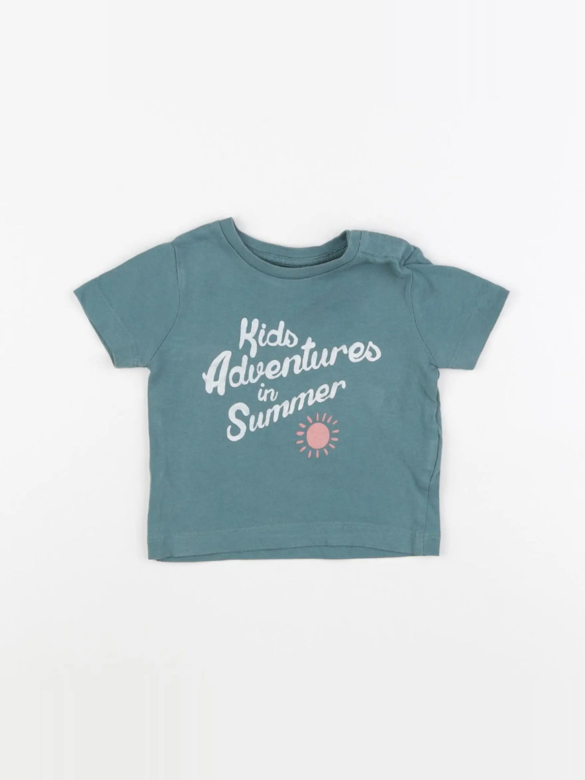 Boutchou - tee-shirt vert - 6 mois