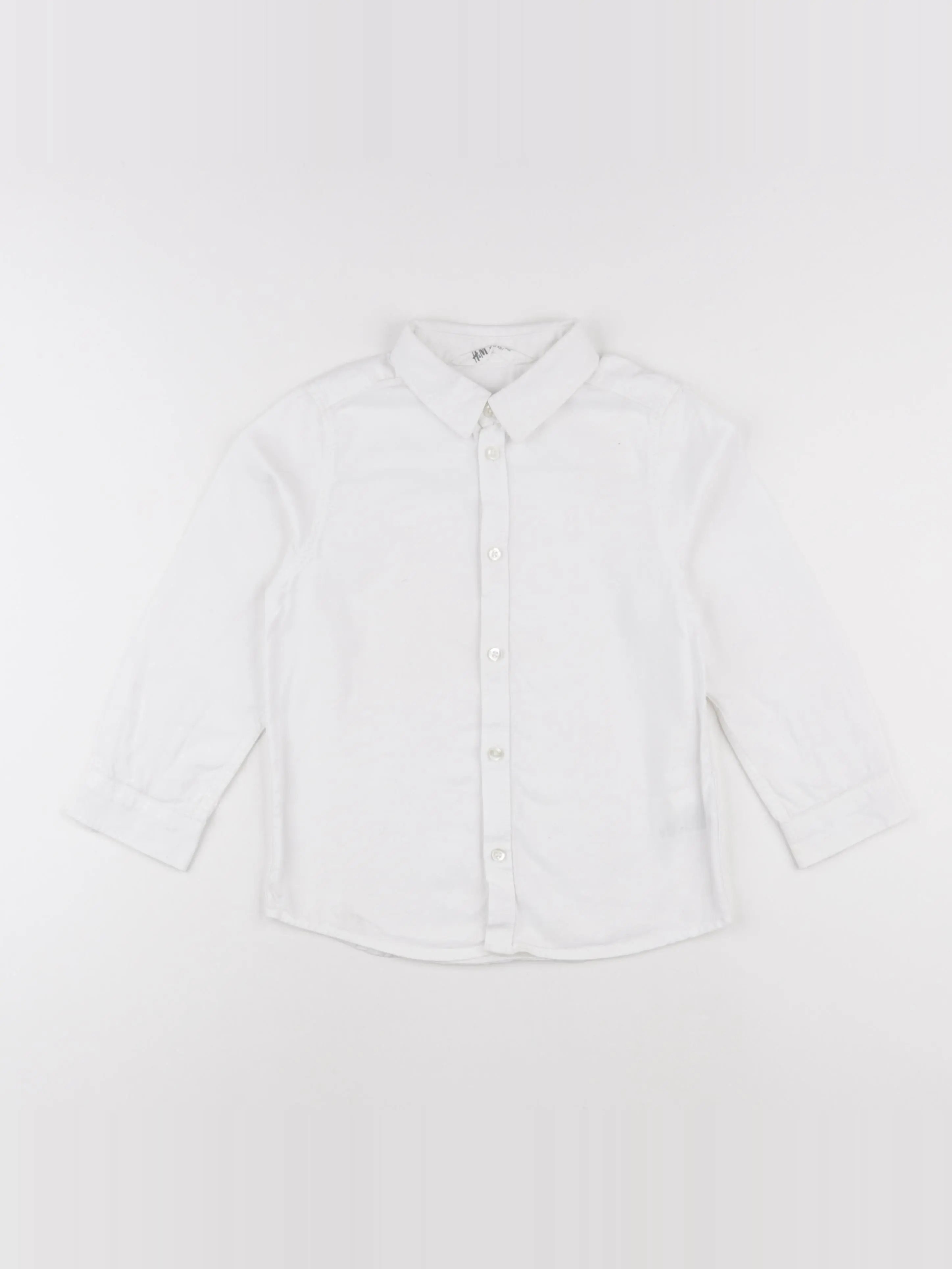 H&M - chemise blanc - 6/7 ans