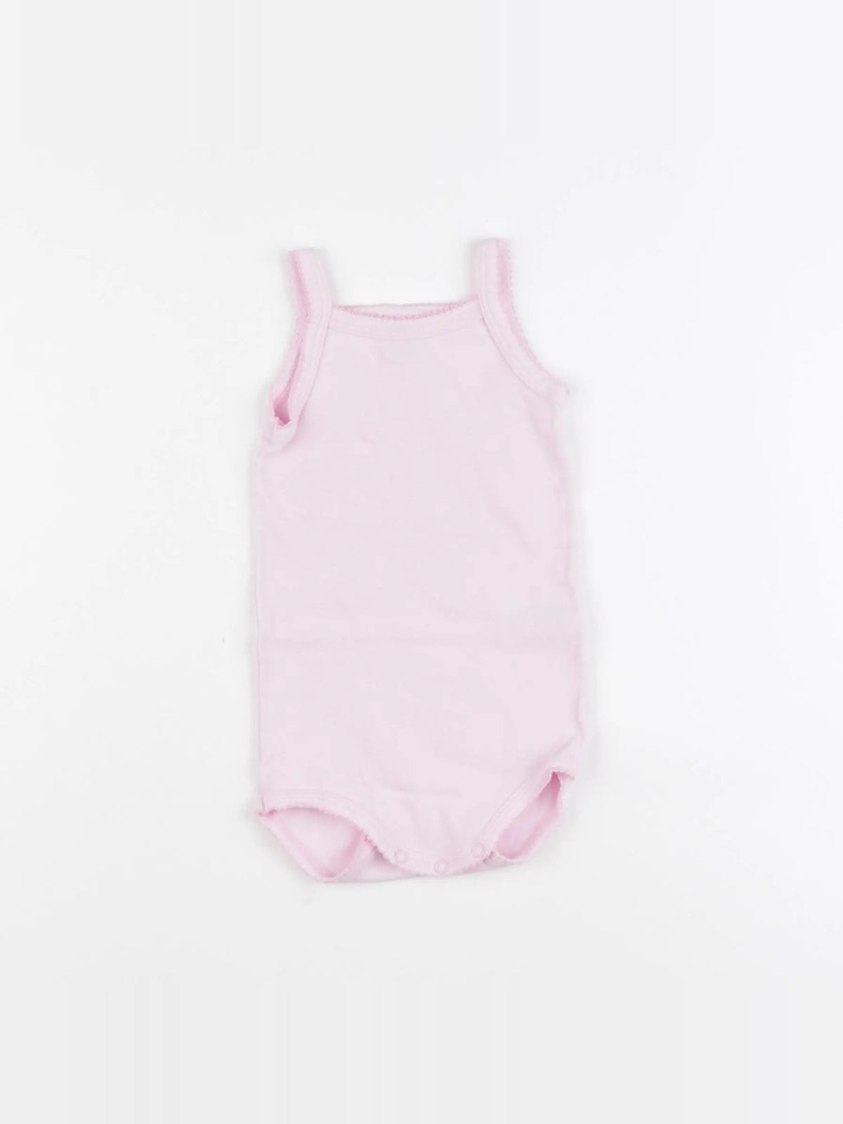 Petit Bateau - body rose - 6 mois
