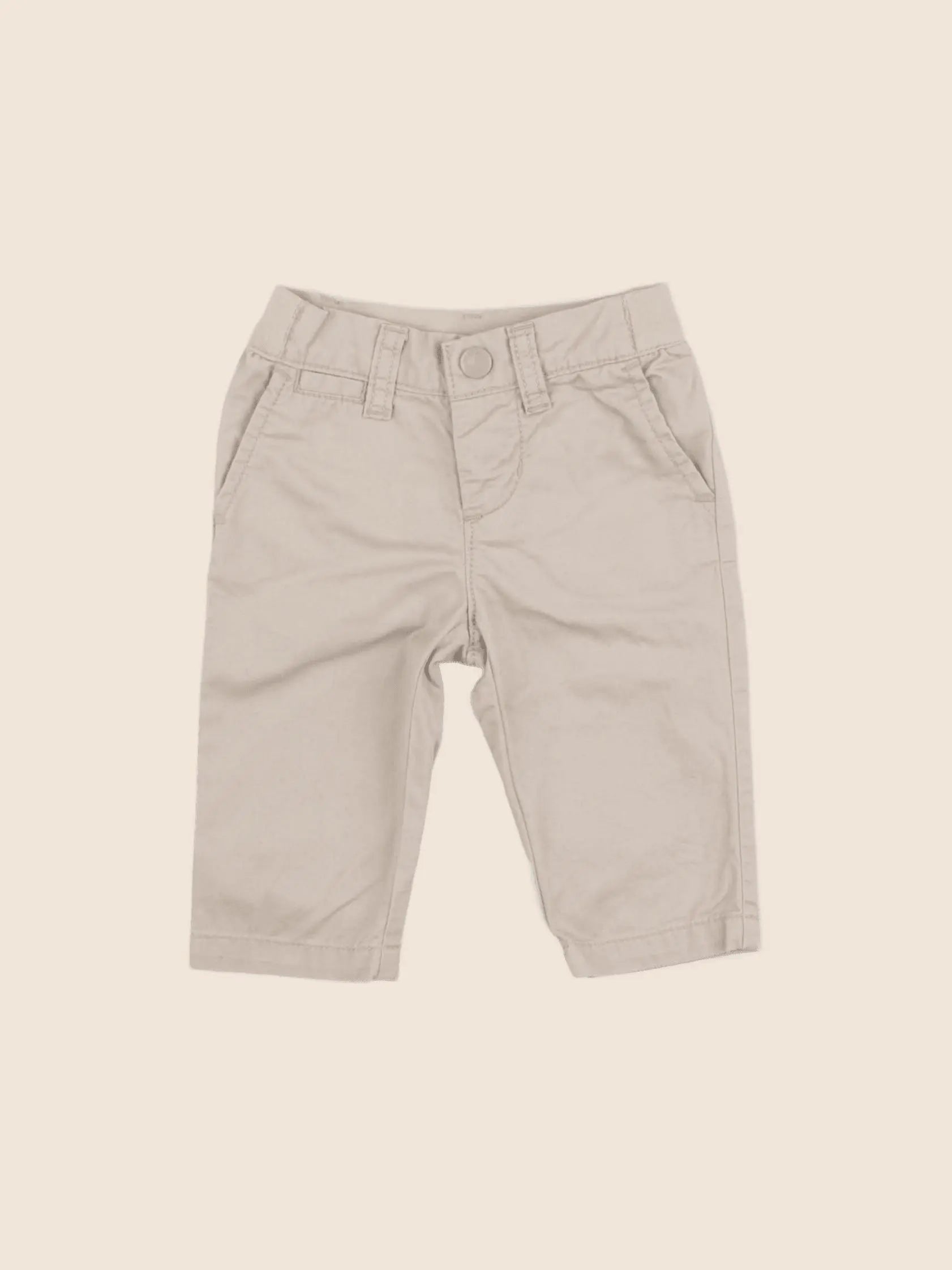 GAP - pantalon beige - 3/6 mois