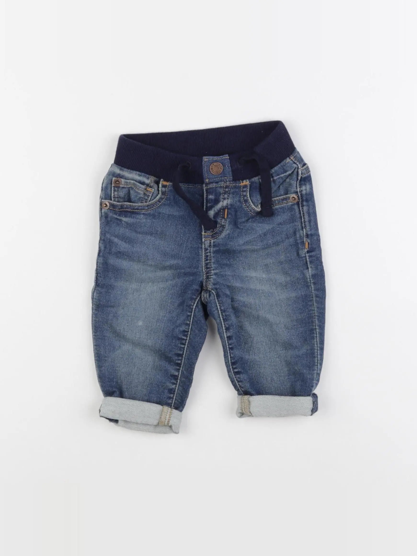 GAP - jean bleu - 3/6 mois