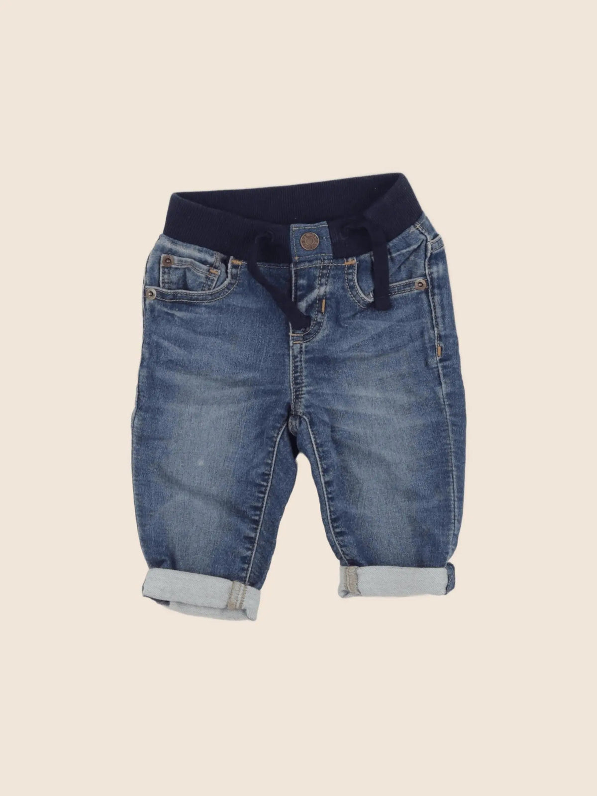 GAP - jean bleu - 3/6 mois