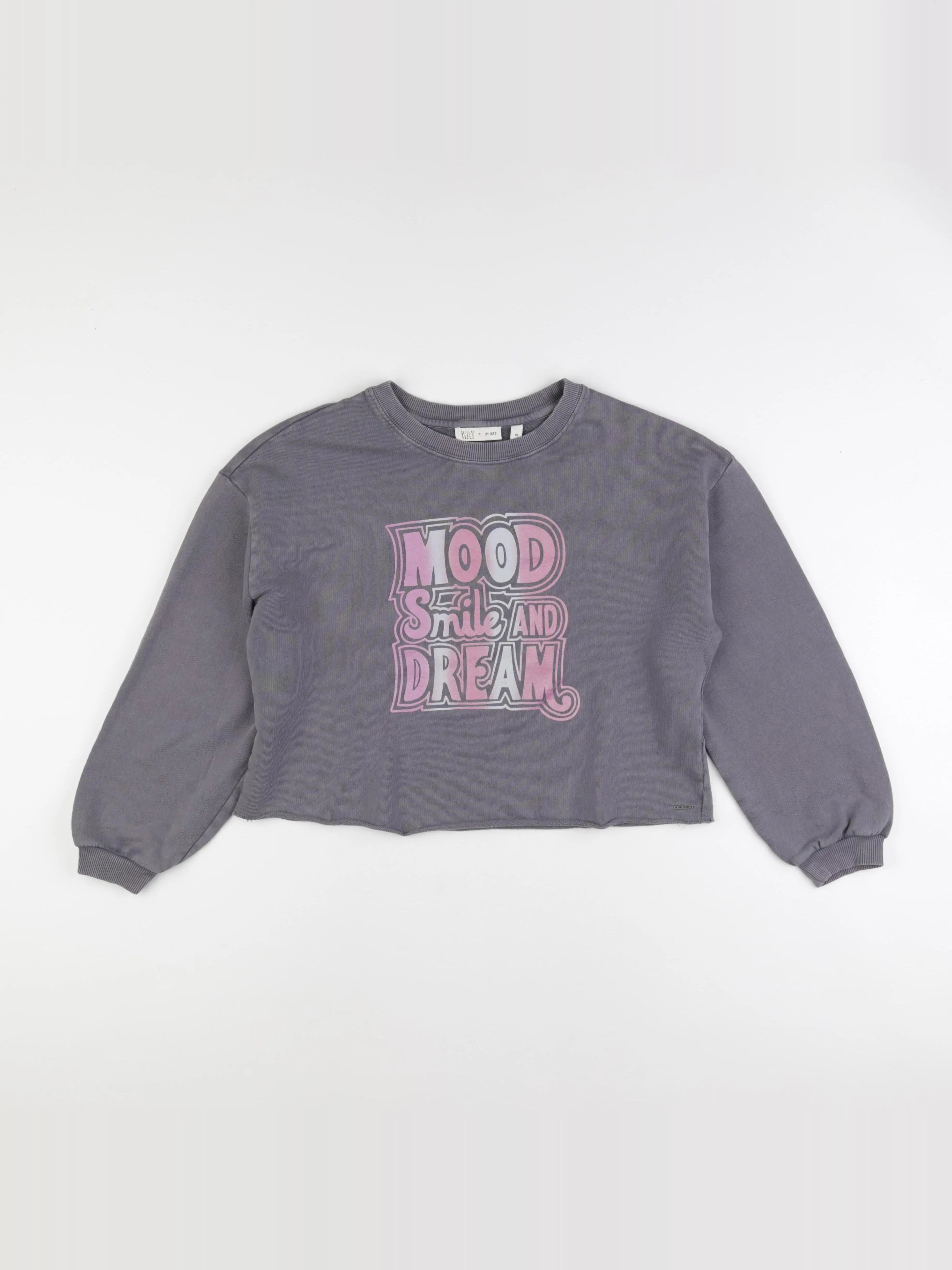 IKKS - sweat gris - 12 ans