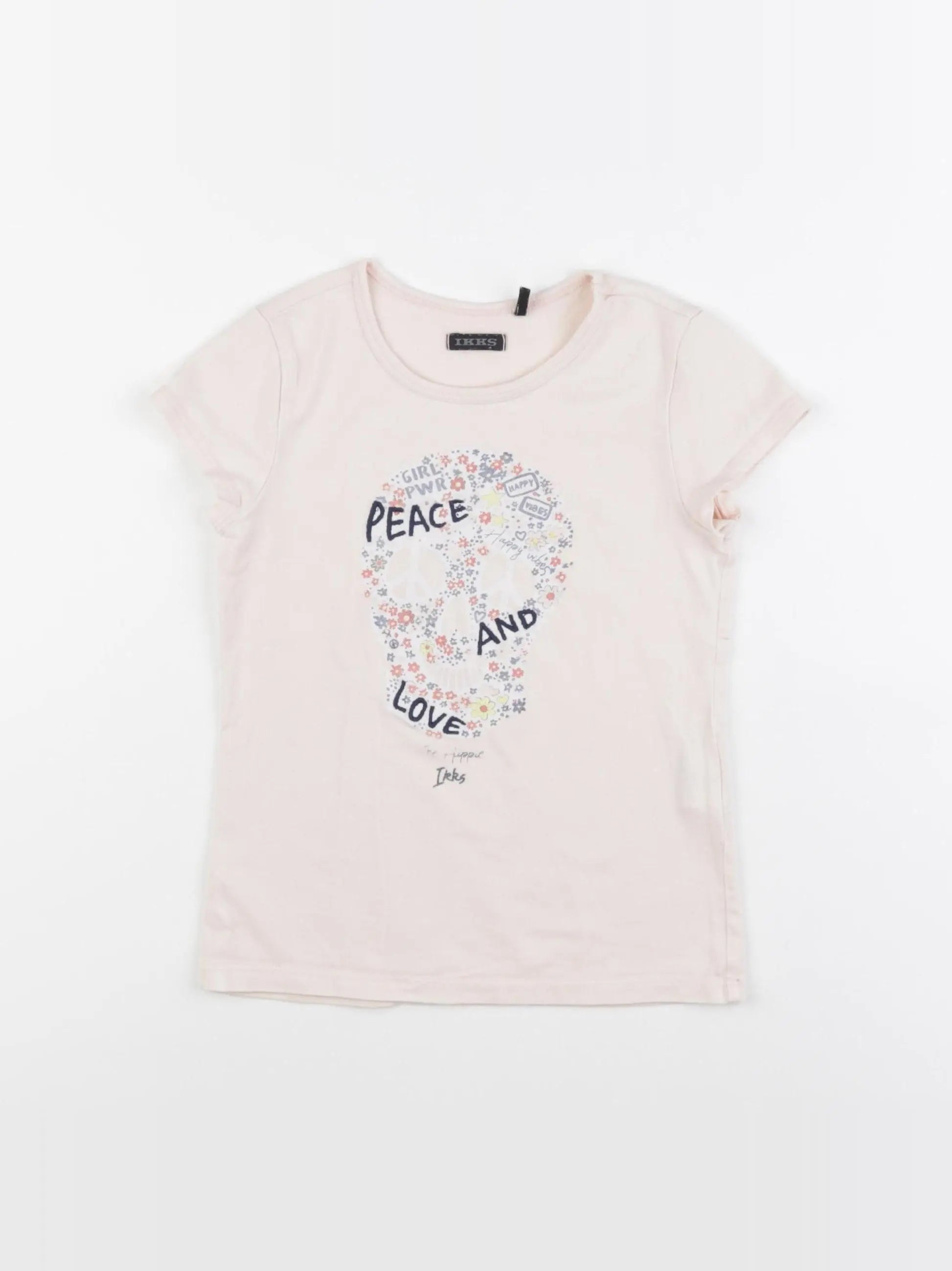 IKKS - tee-shirt rose - 6 ans