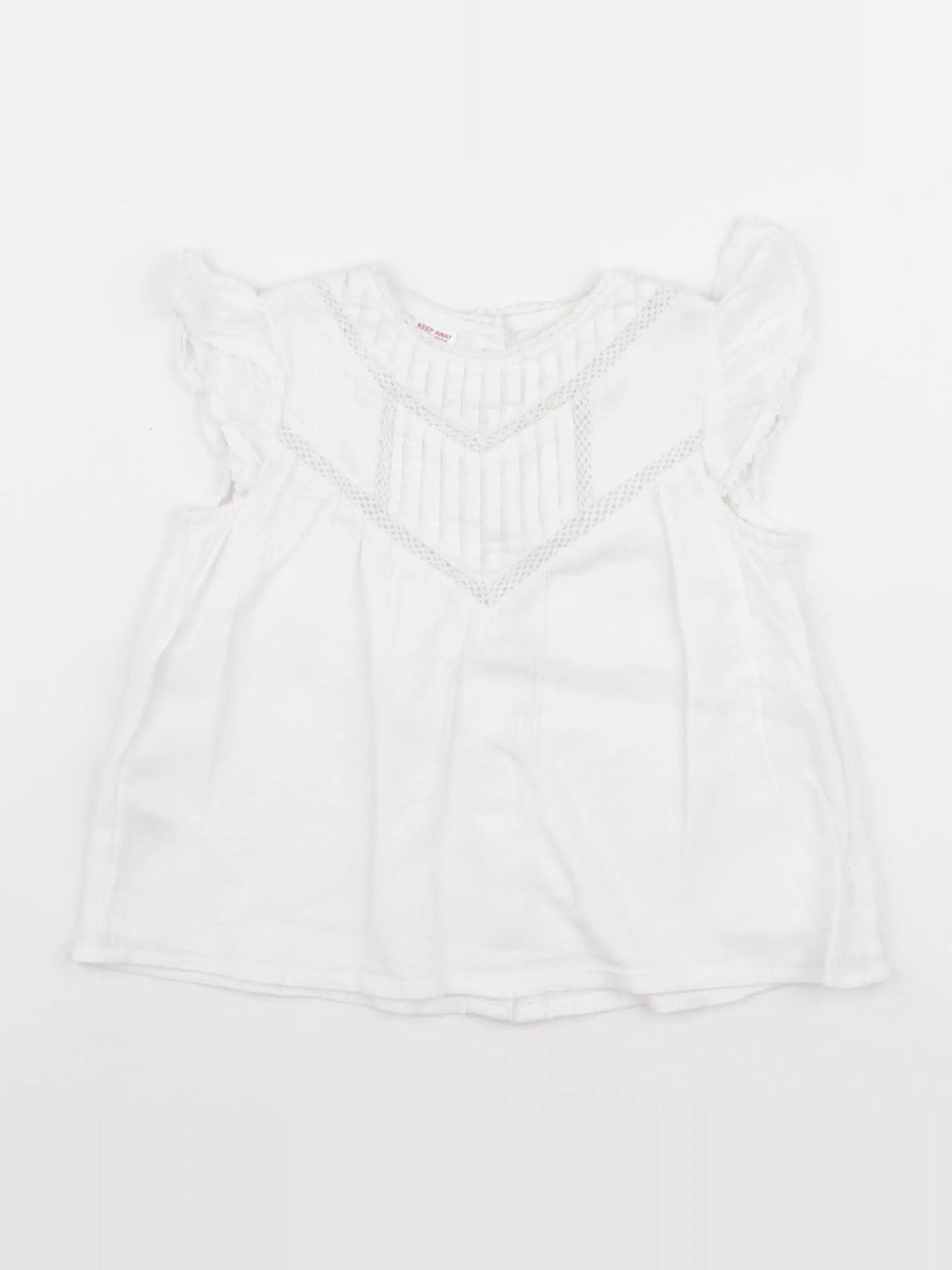 Mango - blouse blanc - 2/3 ans