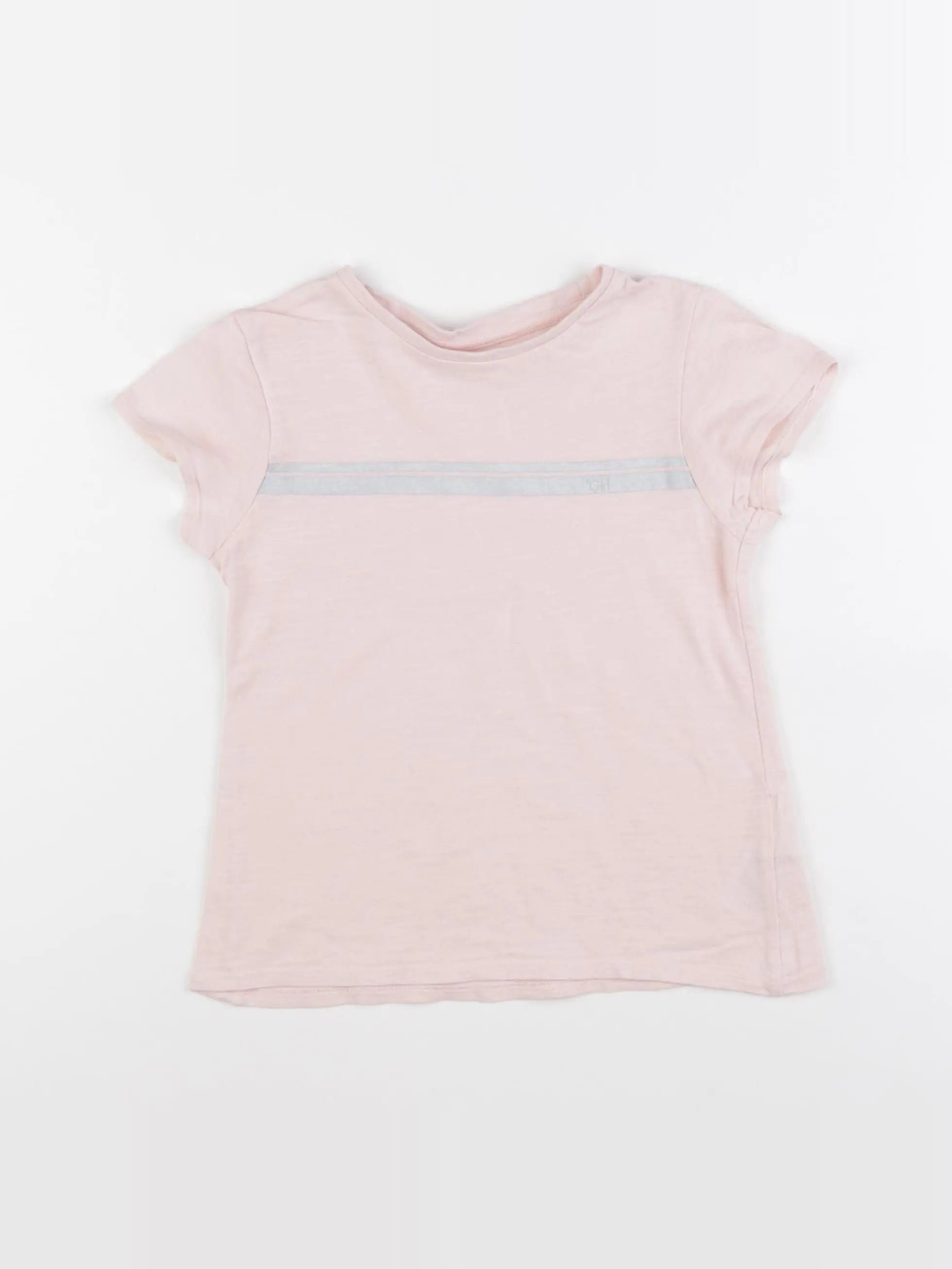 Vertbaudet - tee-shirt rose - 6 ans
