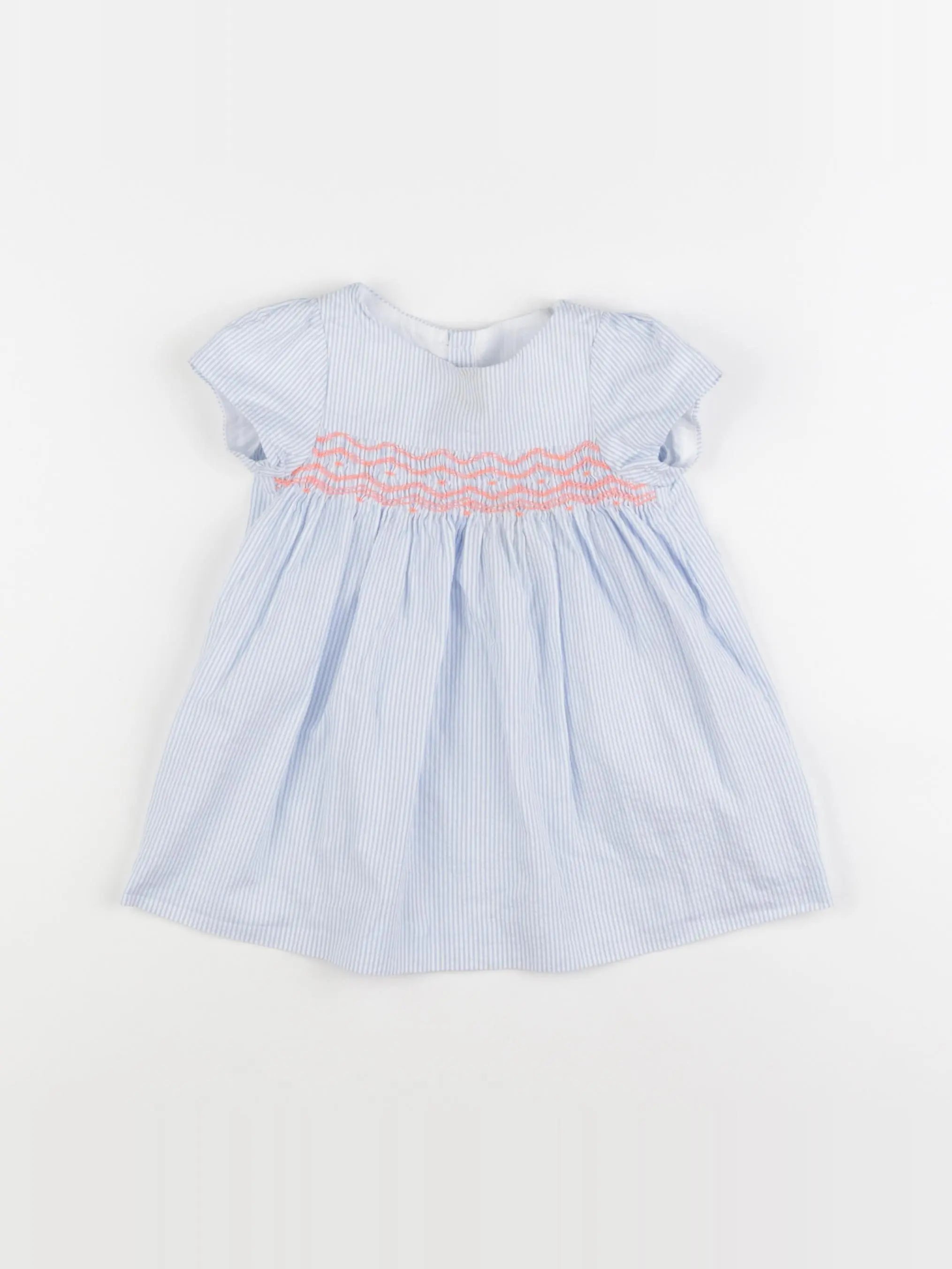 Jacadi - robe bleu - 12 mois