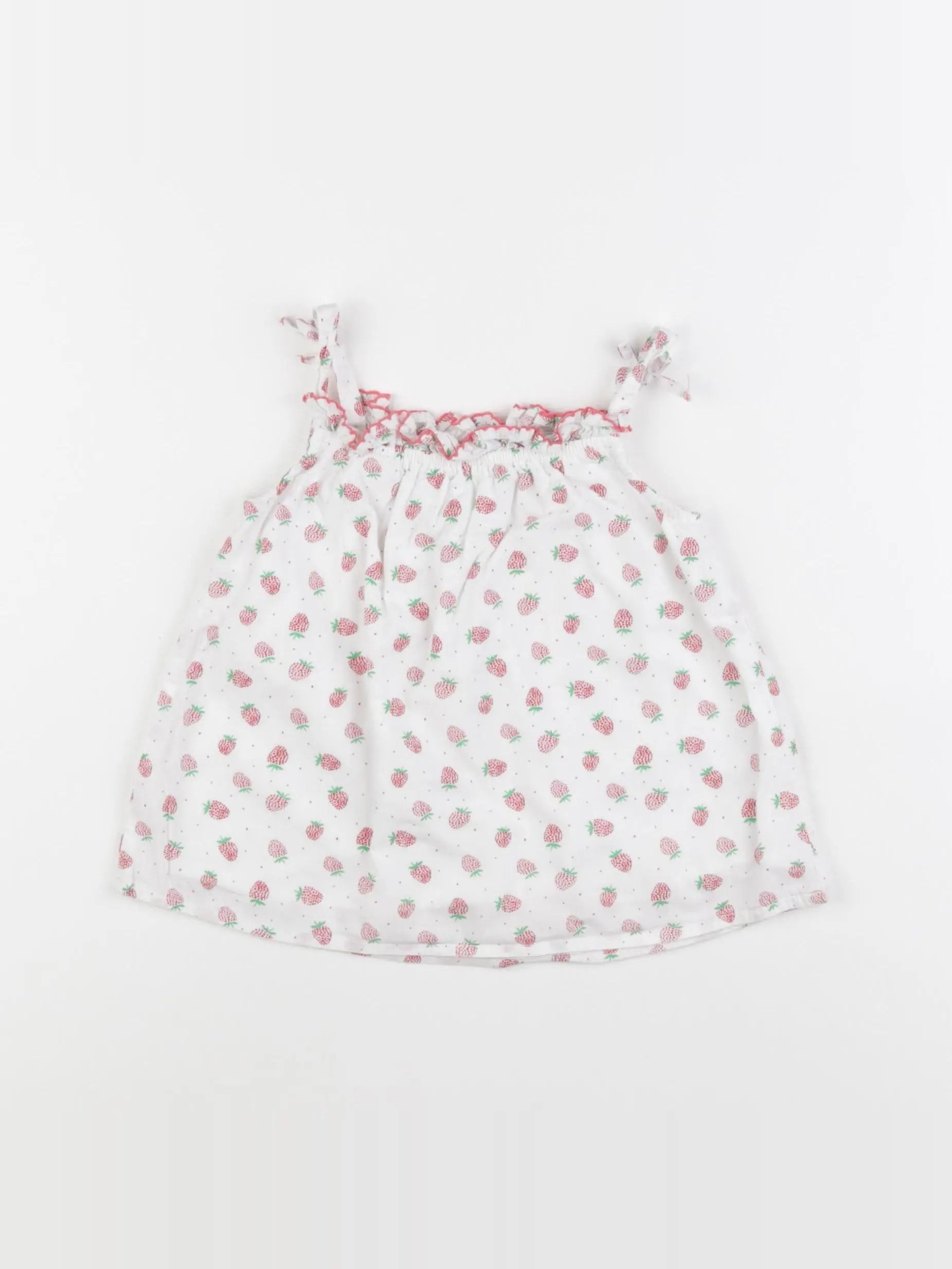 Zara - blouse blanc - 18/24 mois