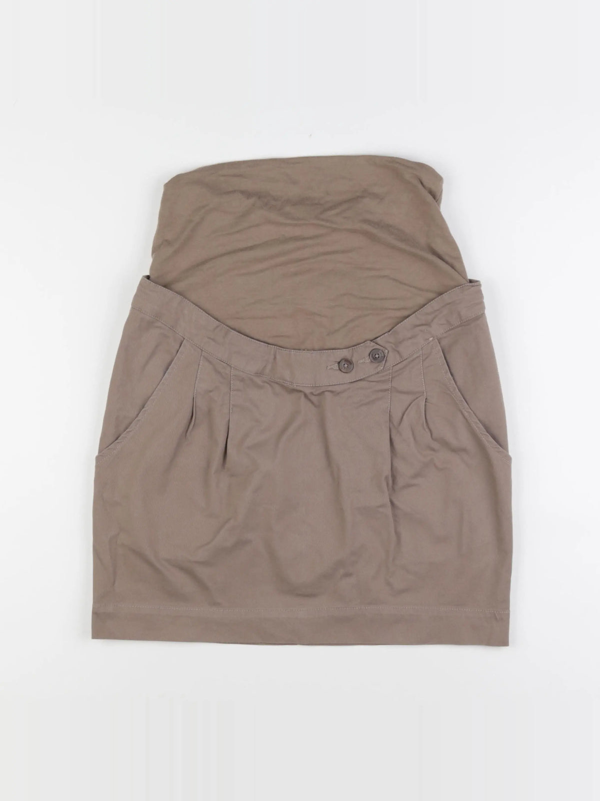 Vertbaudet - jupe grossesse marron - 36