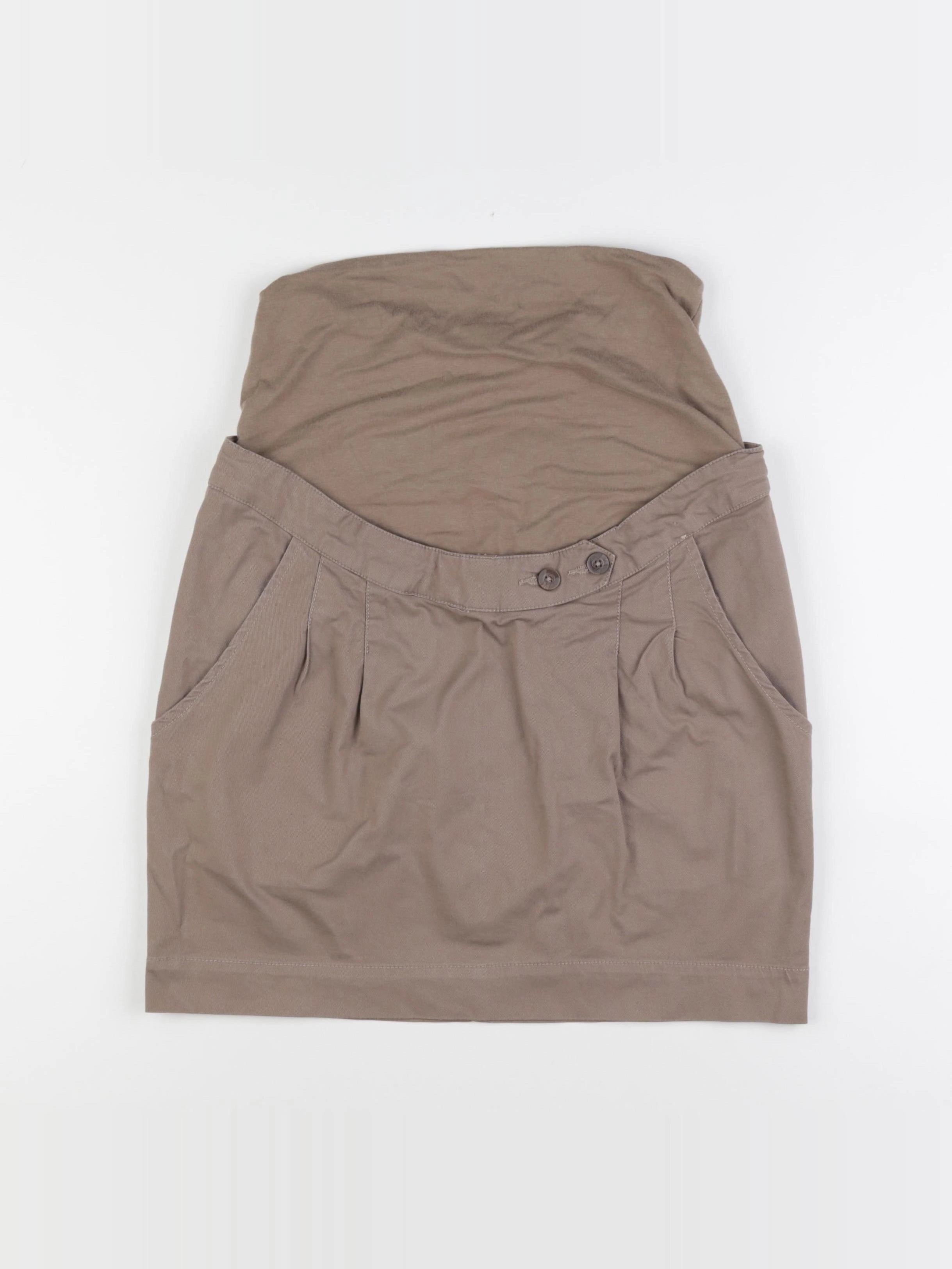 Vertbaudet - jupe grossesse marron - 36