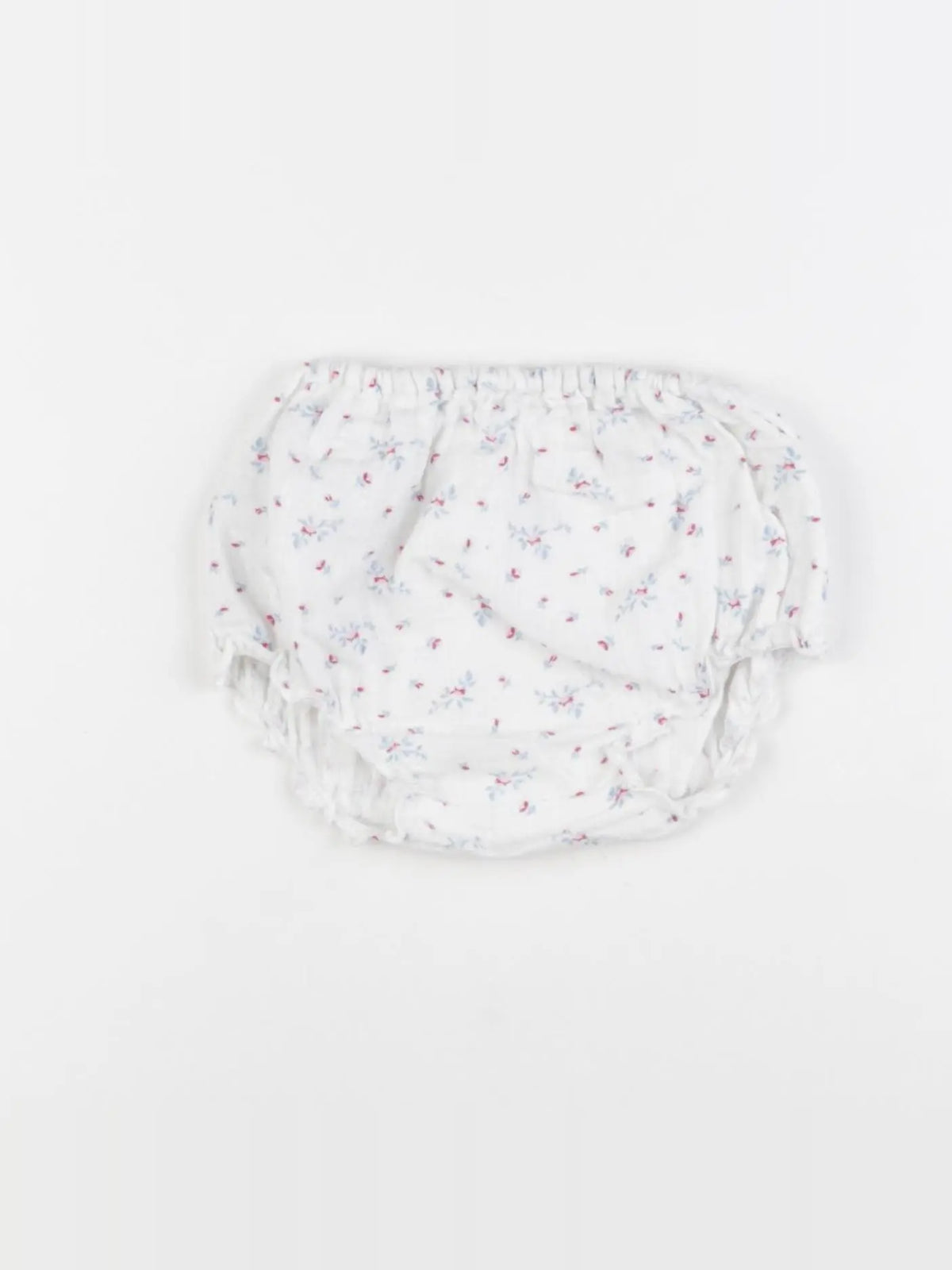 Petit Bateau - bloomer blanc - 6 mois