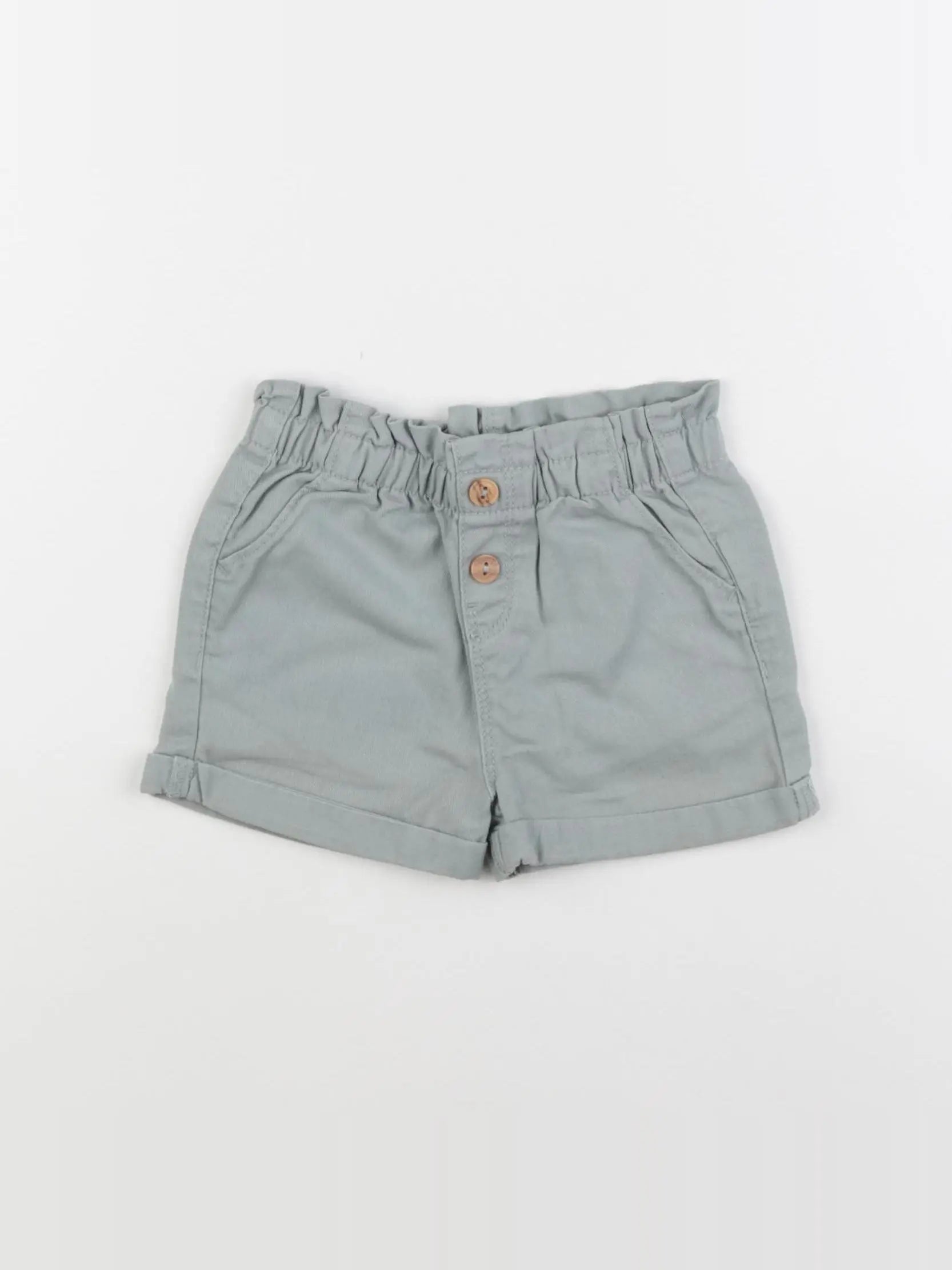 Vertbaudet - short vert - 24 mois