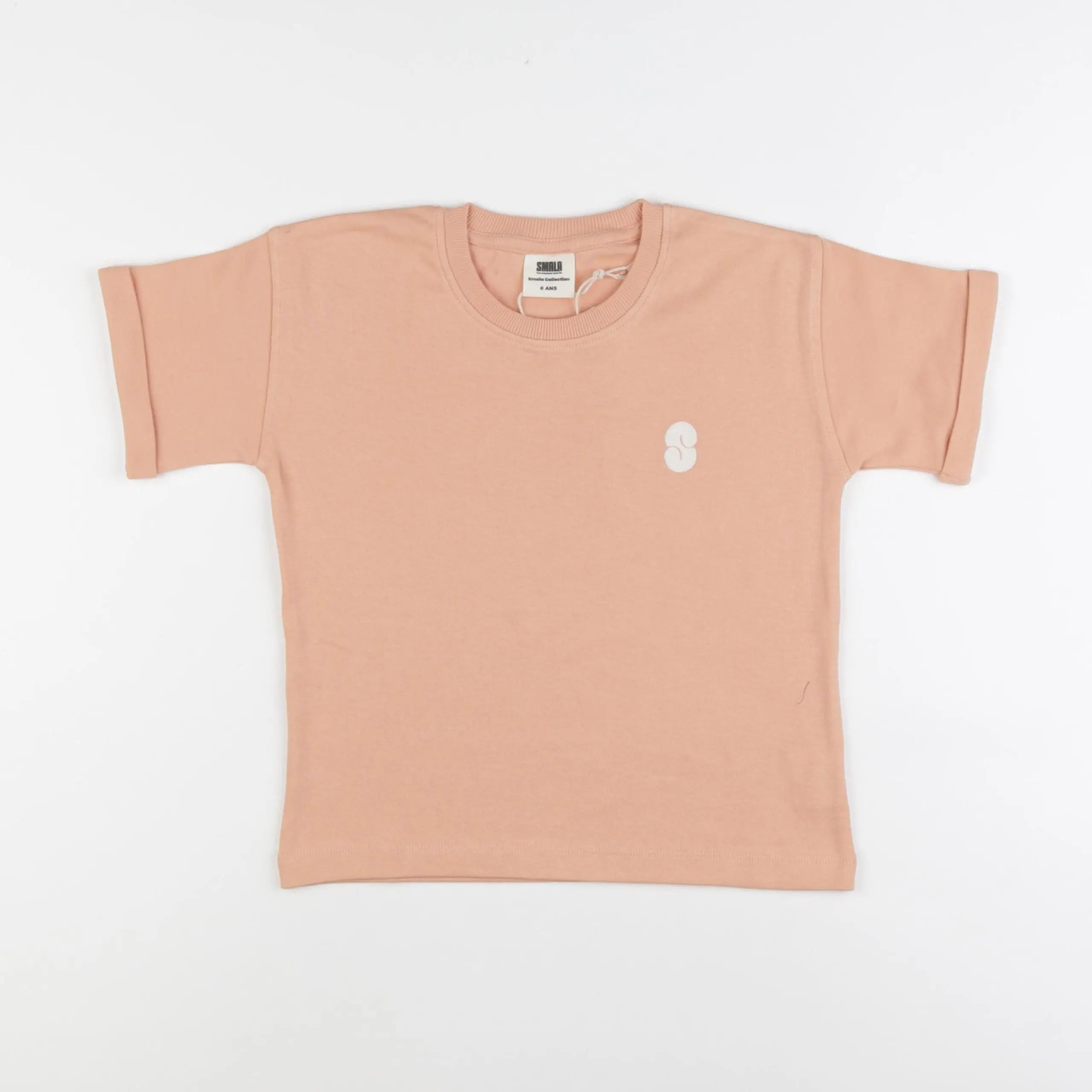 Smala - tee-shirt orange - 4 ans