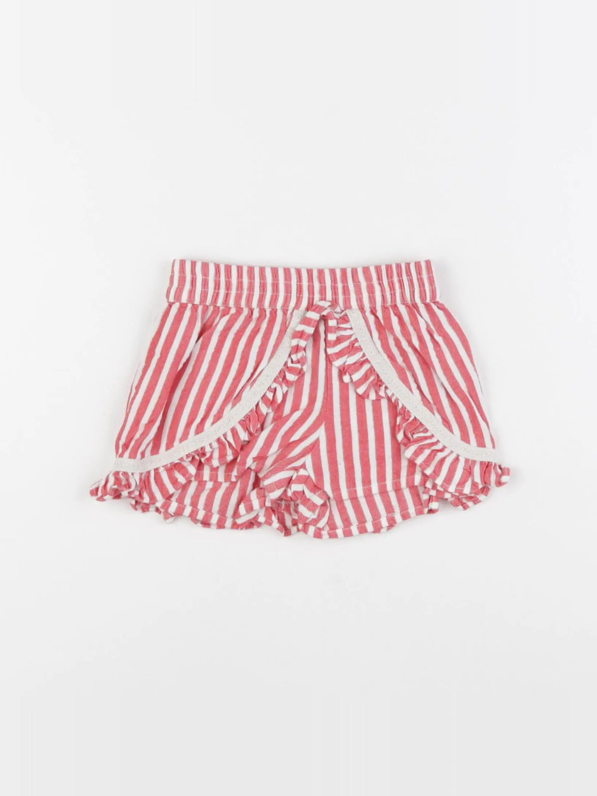 IKKS - short rouge - 18 mois