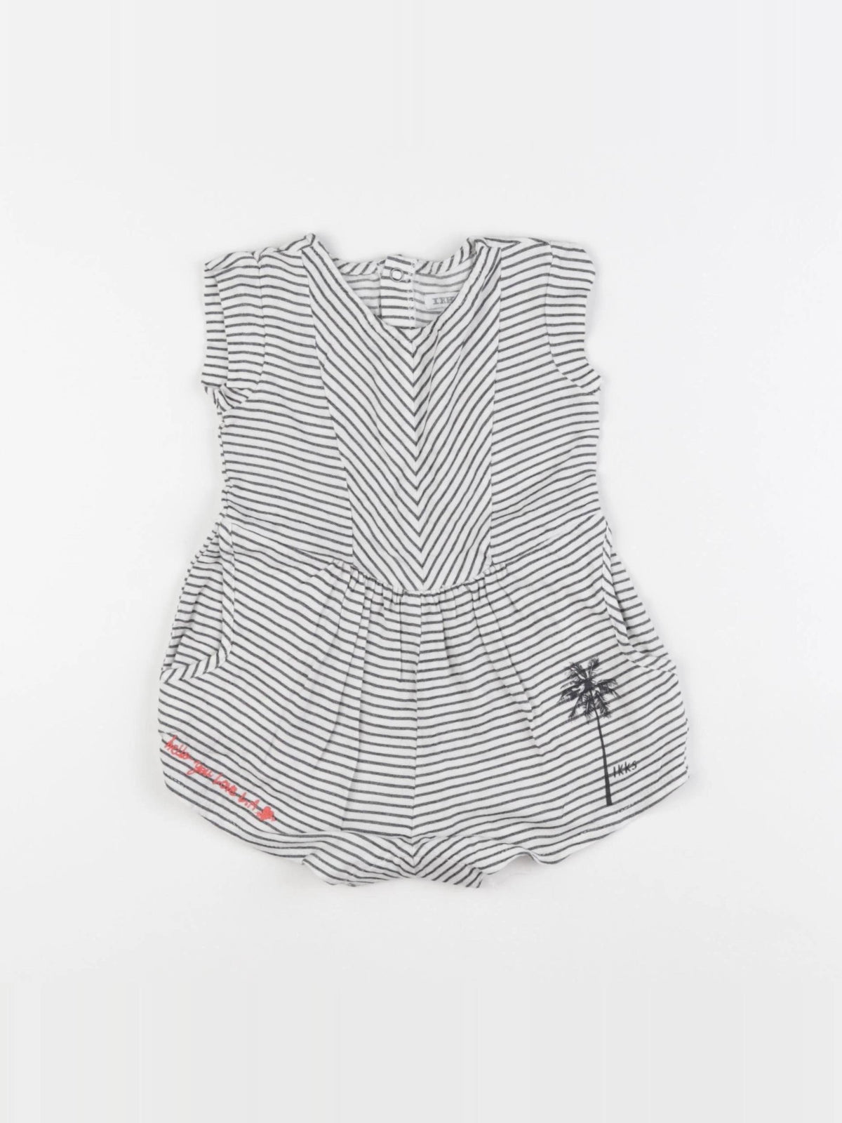 IKKS - combinaison gris - 18 mois