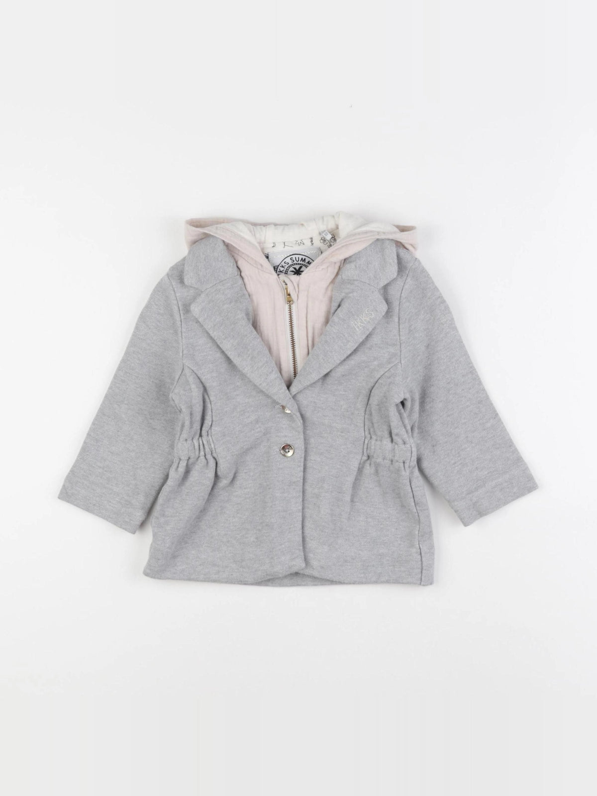 IKKS - veste gris - 18 mois