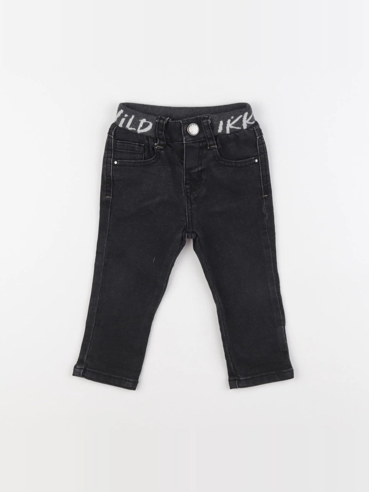 IKKS - pantalon noir - 12 mois