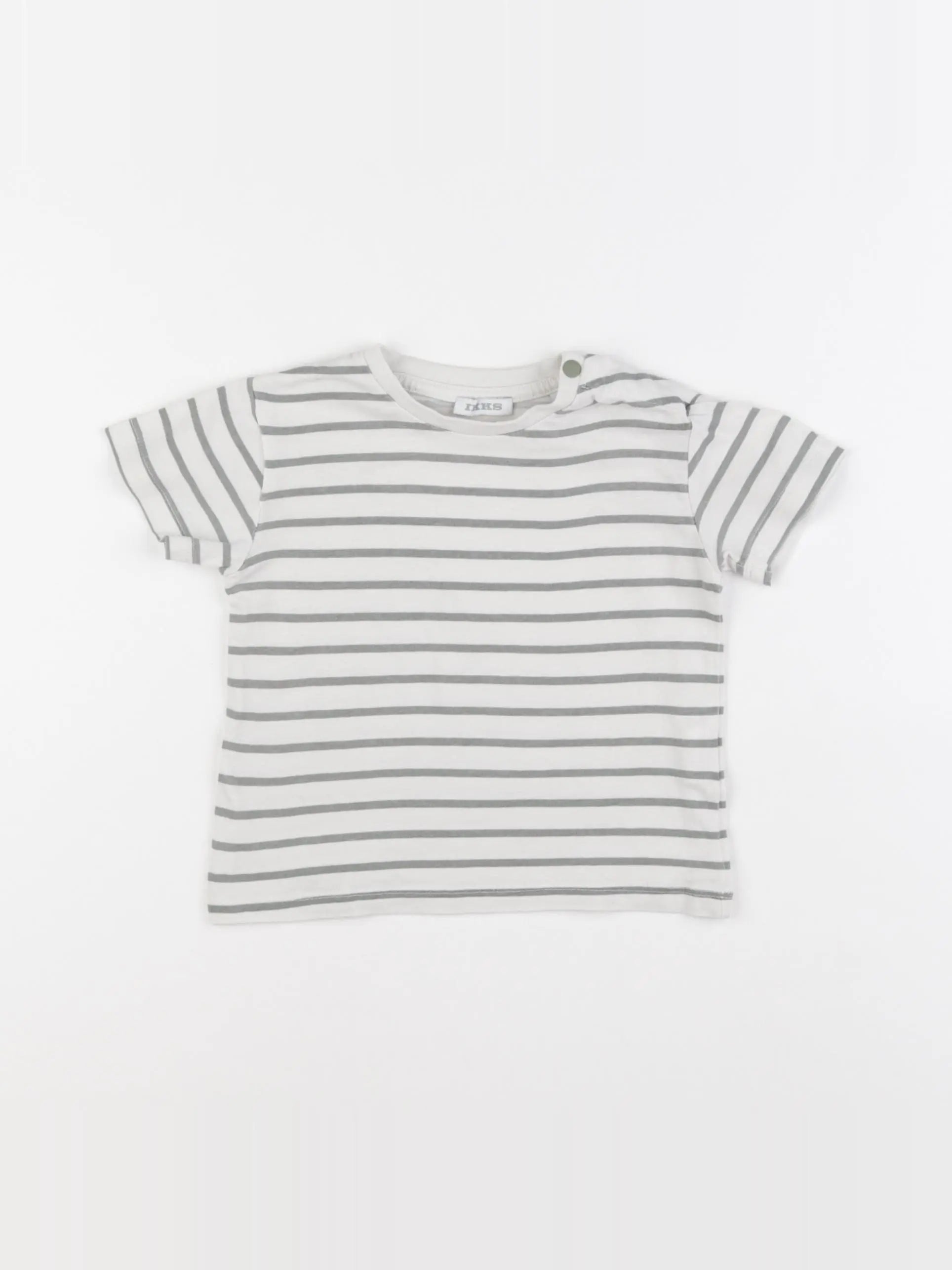 IKKS - tee-shirt beige, vert - 12 mois