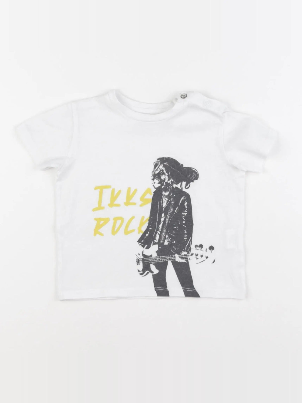 IKKS - tee-shirt blanc - 12 mois