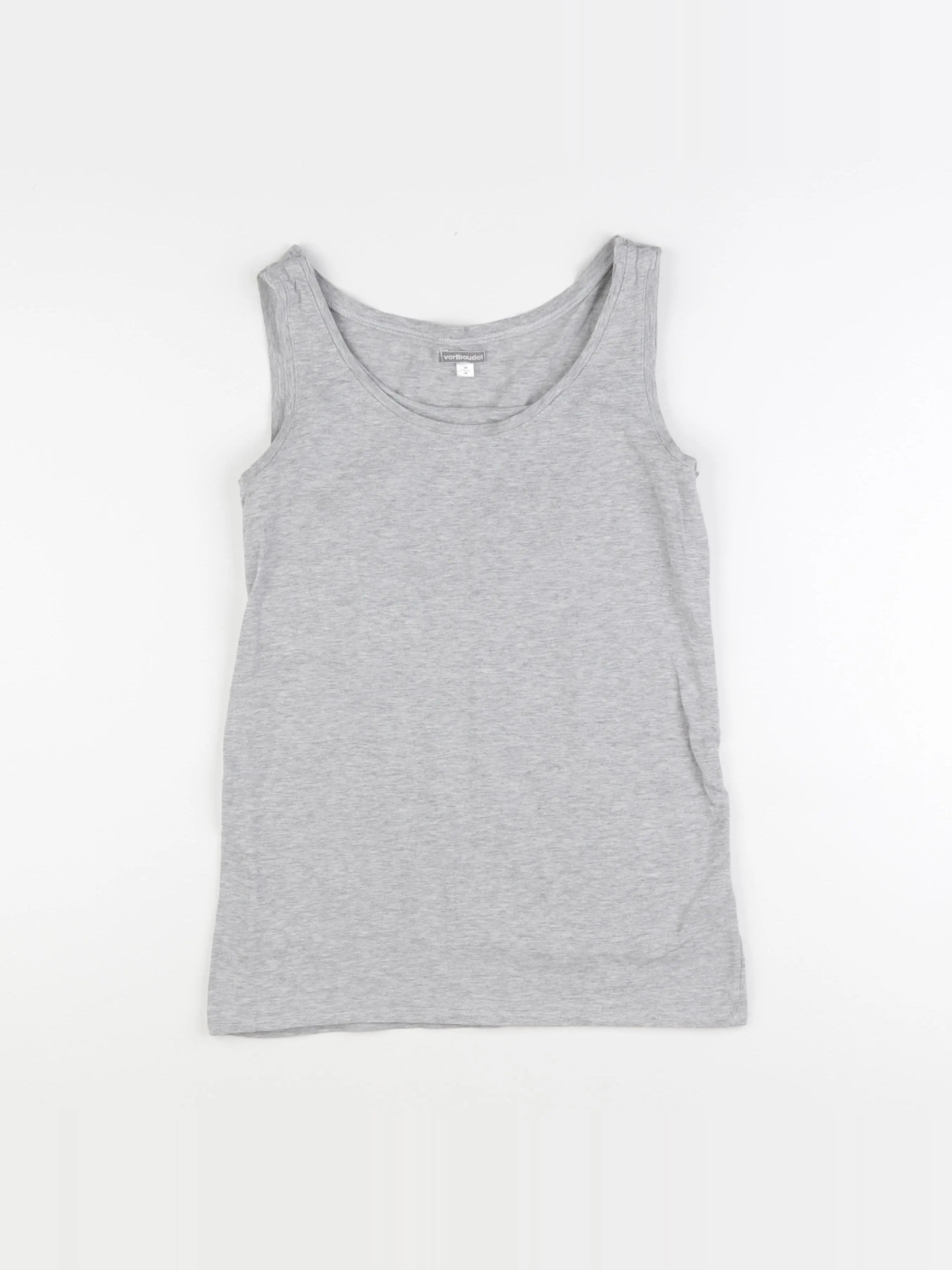 Vertbaudet - débardeur grossesse gris - 34 à 36