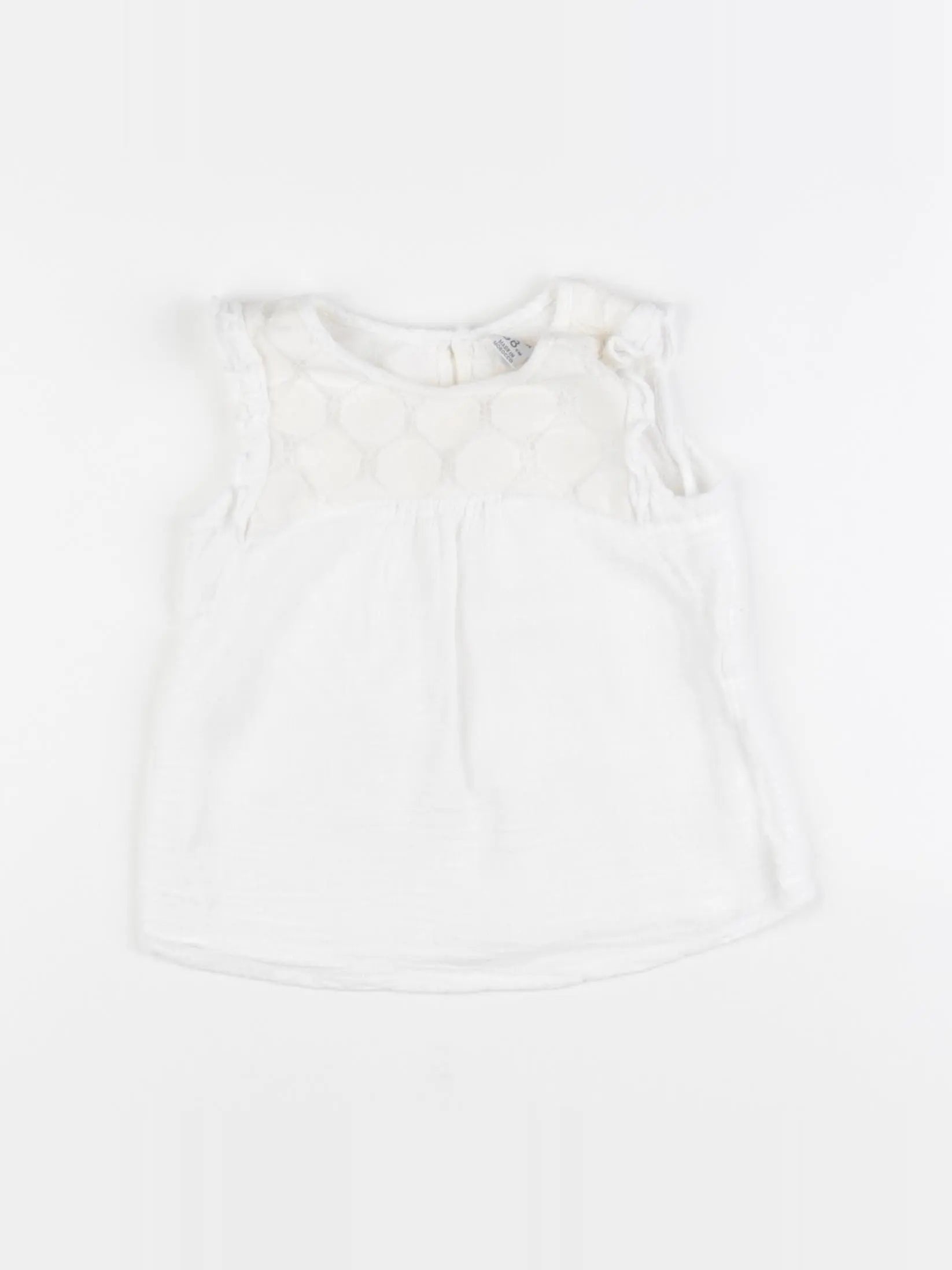 Zara - blouse blanc - 2/3 ans