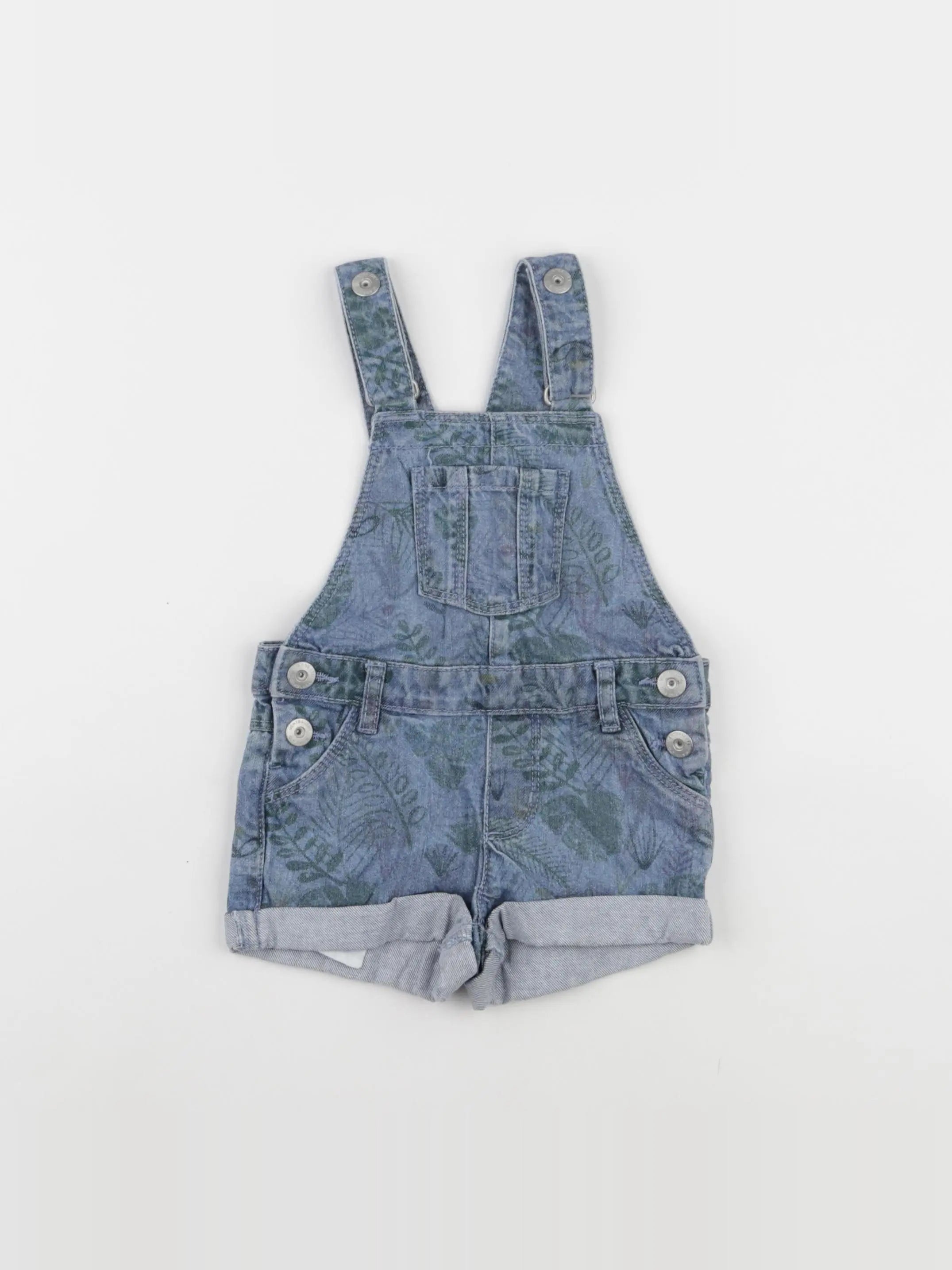 Vertbaudet - salopette bleu - 2 ans