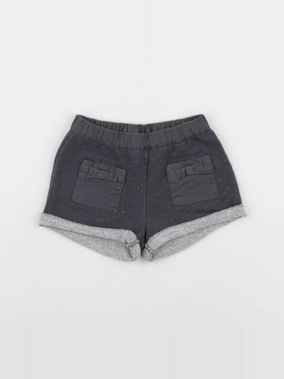 Vertbaudet - short gris, or - 18 mois