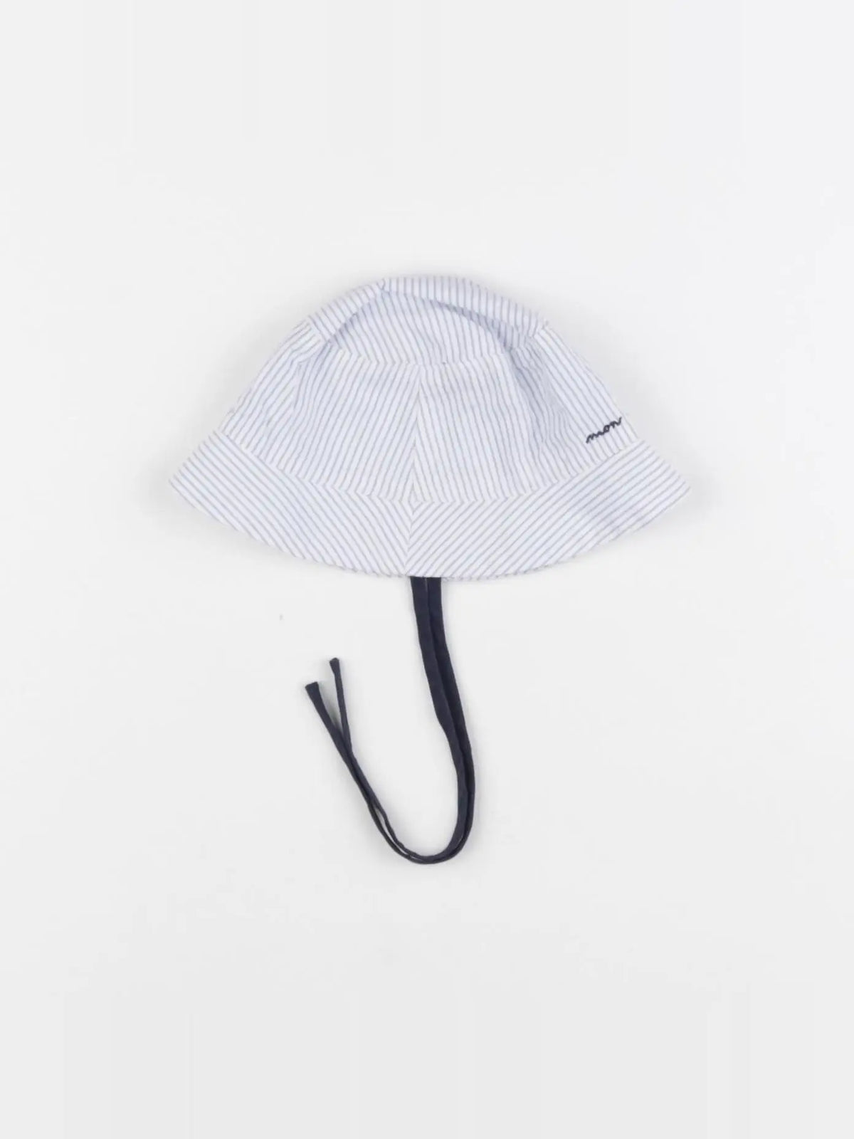 Jacadi - chapeau blanc, bleu - 3 mois