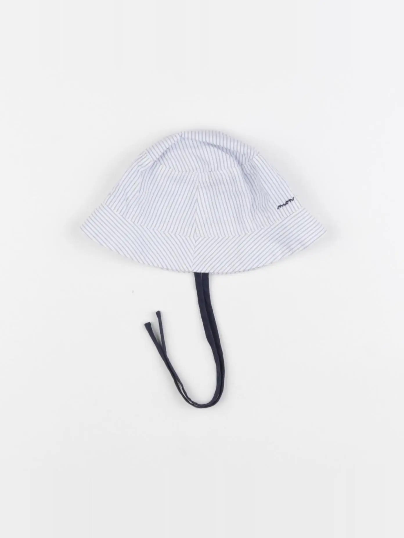 Jacadi - chapeau blanc, bleu - 3 mois