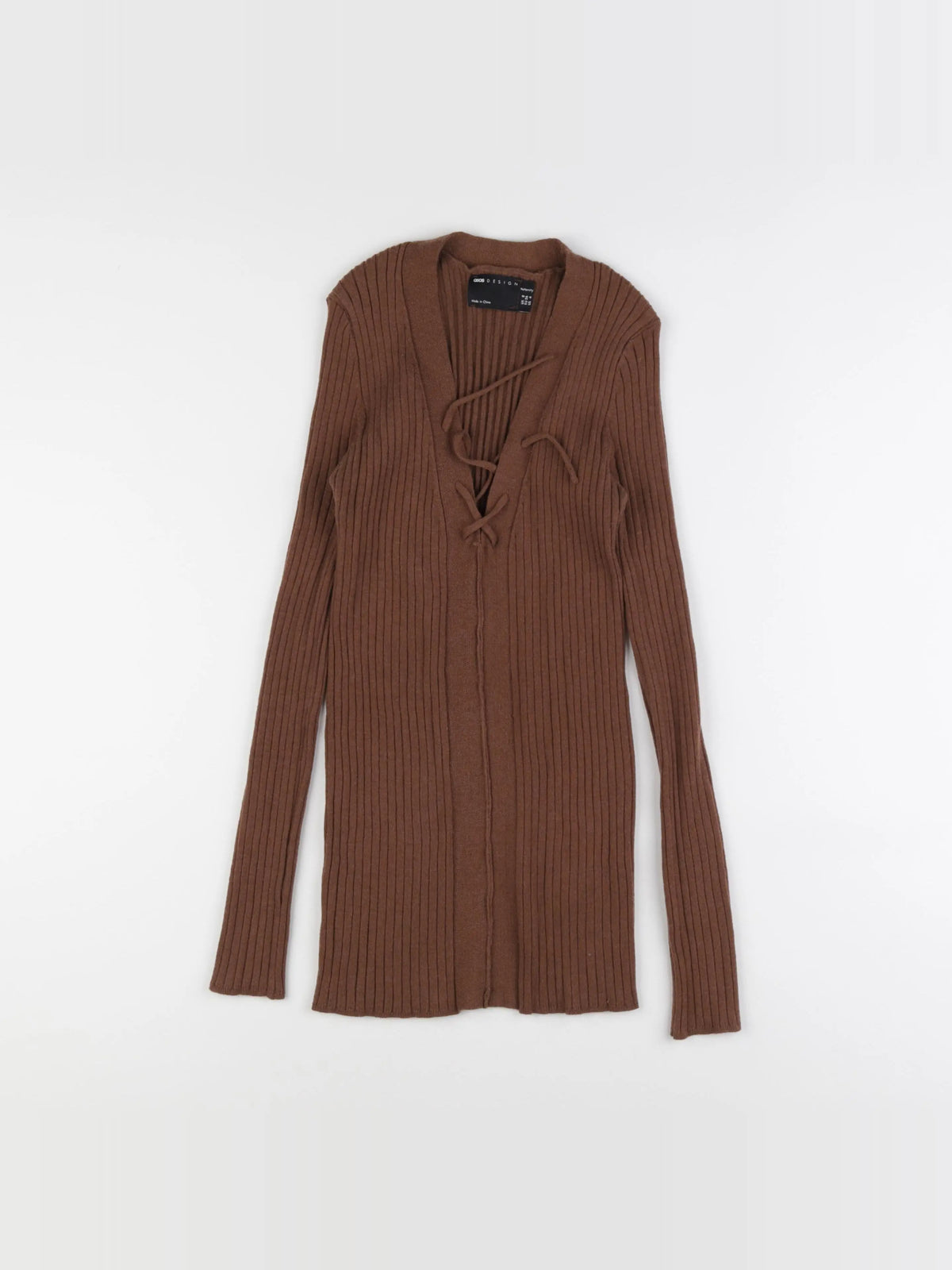 Asos - pull grossesse marron - 36