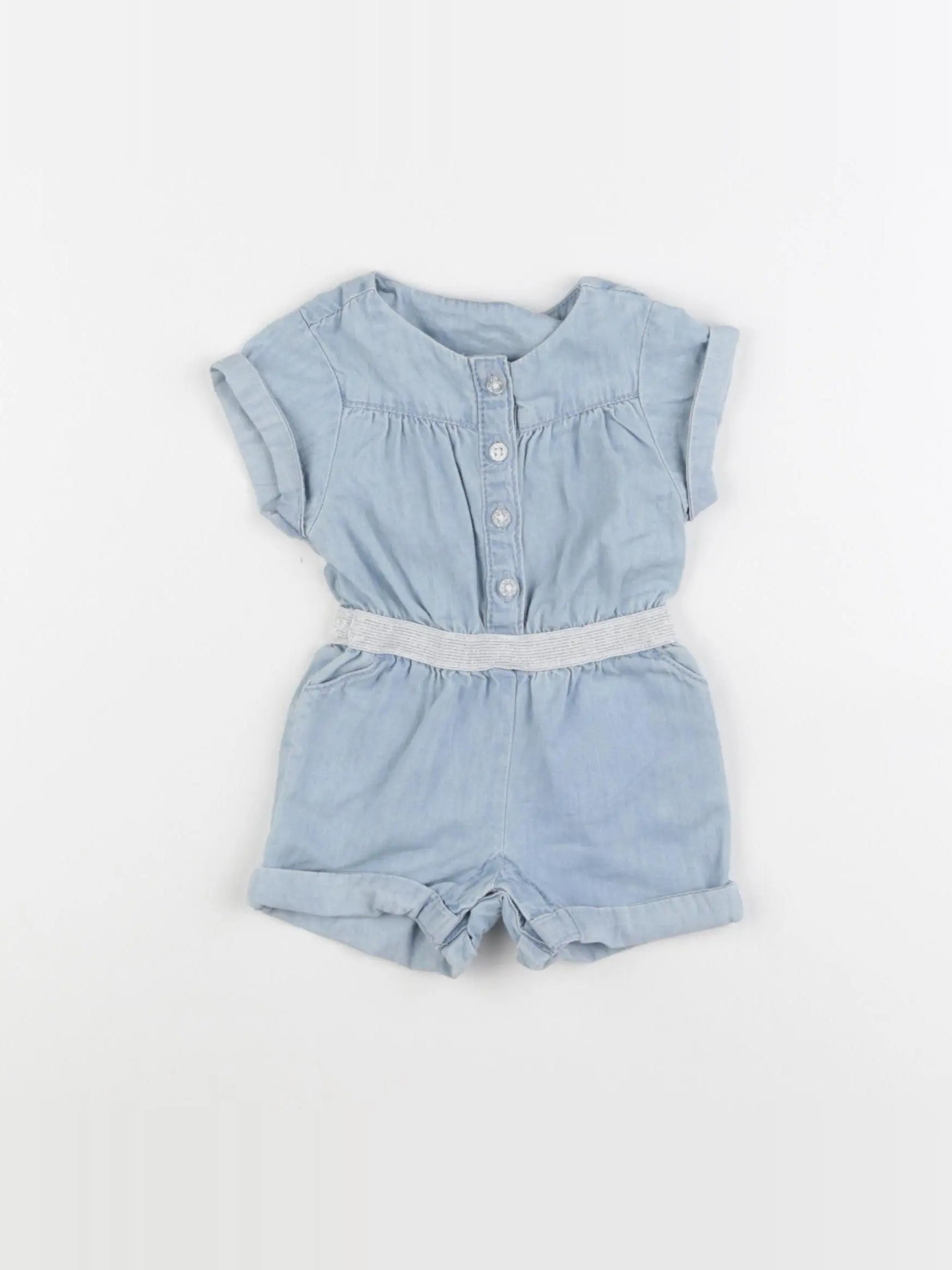 Tape à l'oeil - combinaison bleu - 3 mois