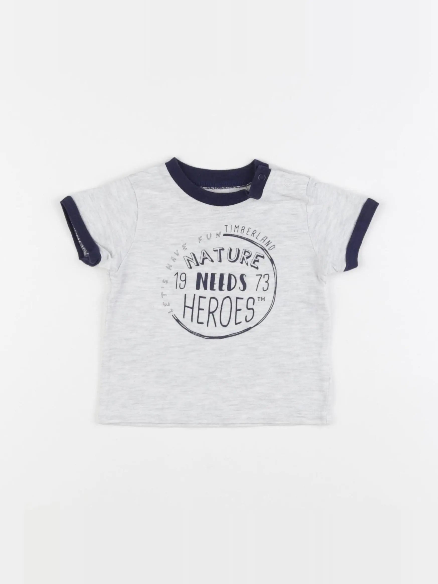 Timberland - tee-shirt gris - 6 mois